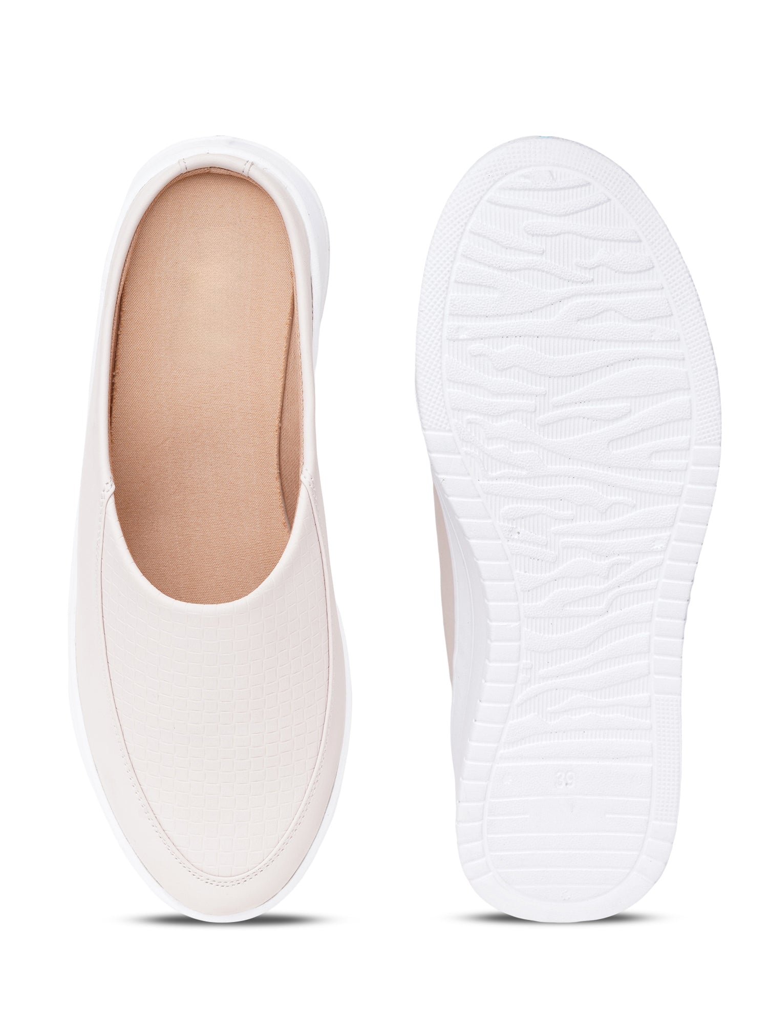 Texture Ease Slip-Ons Platform Slip-On Sneakers