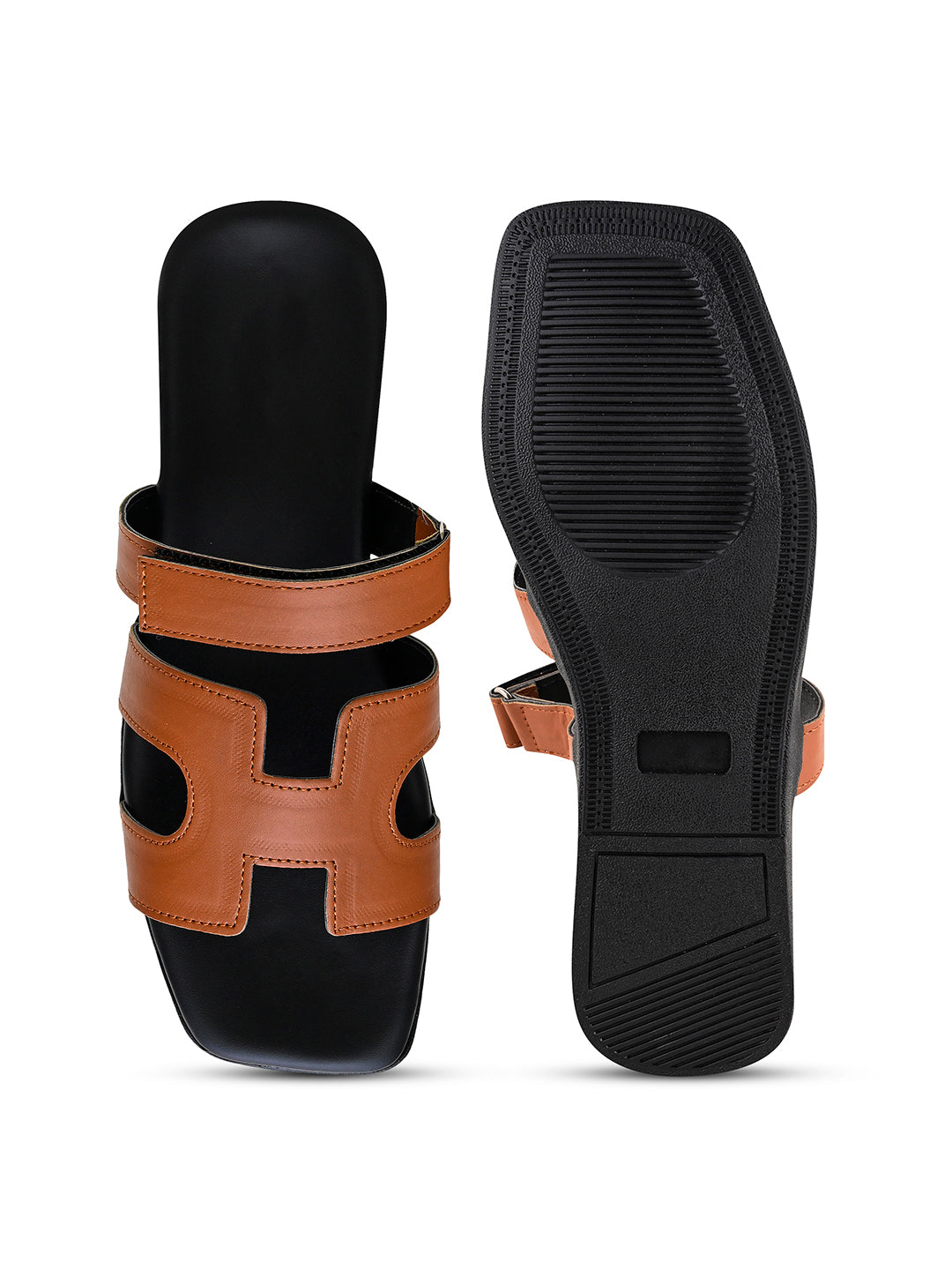 Premium H-Cut Comfort Slide Flat Sandals