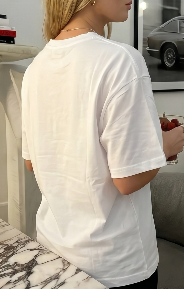 Oversized Brooklyn New York Typography Printed T-Shirt