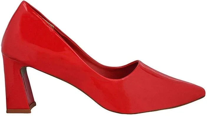 Femme Rouge Pointed Pumps