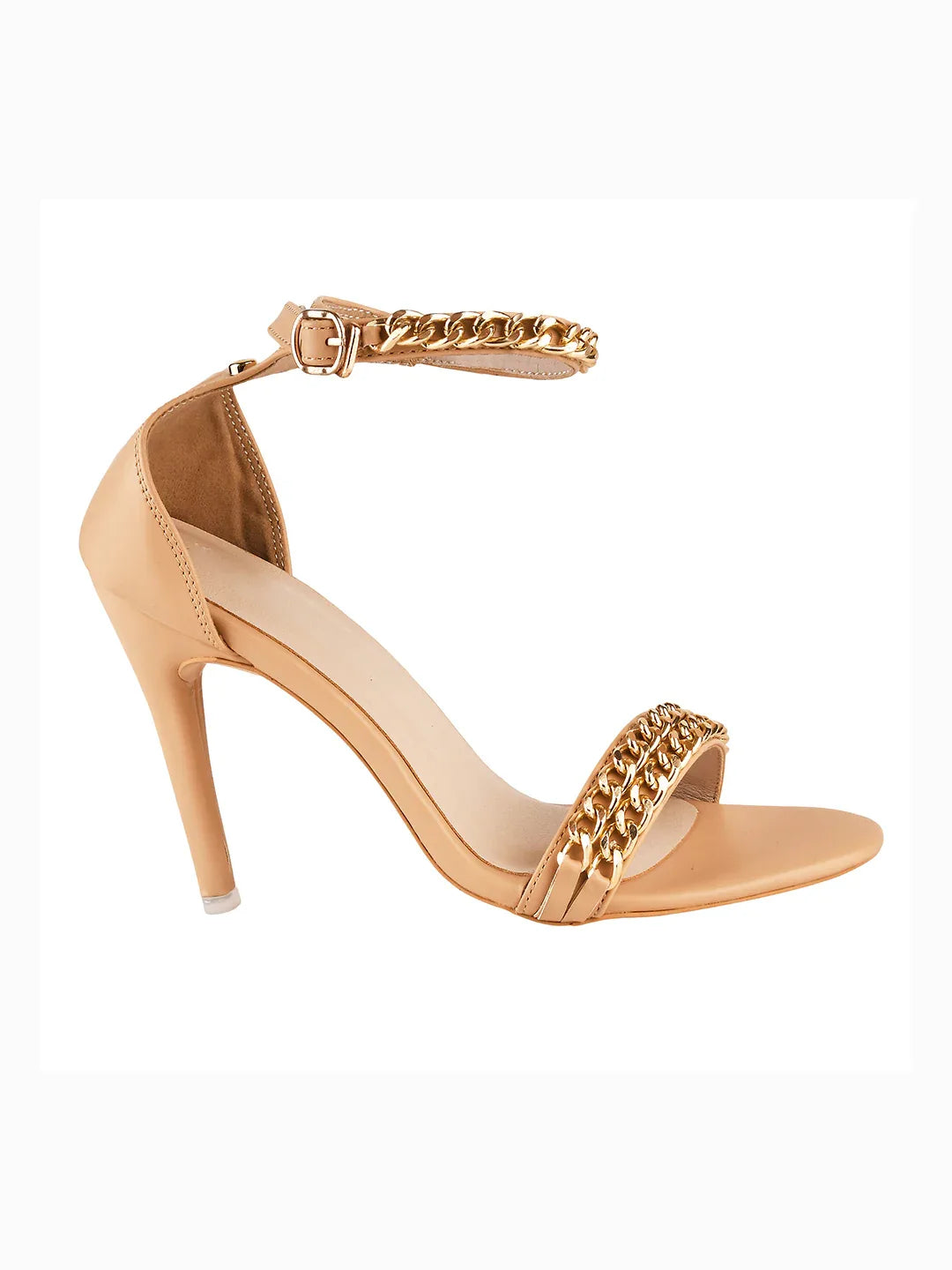 Elegant Ankle Chain Stiletto Sandals