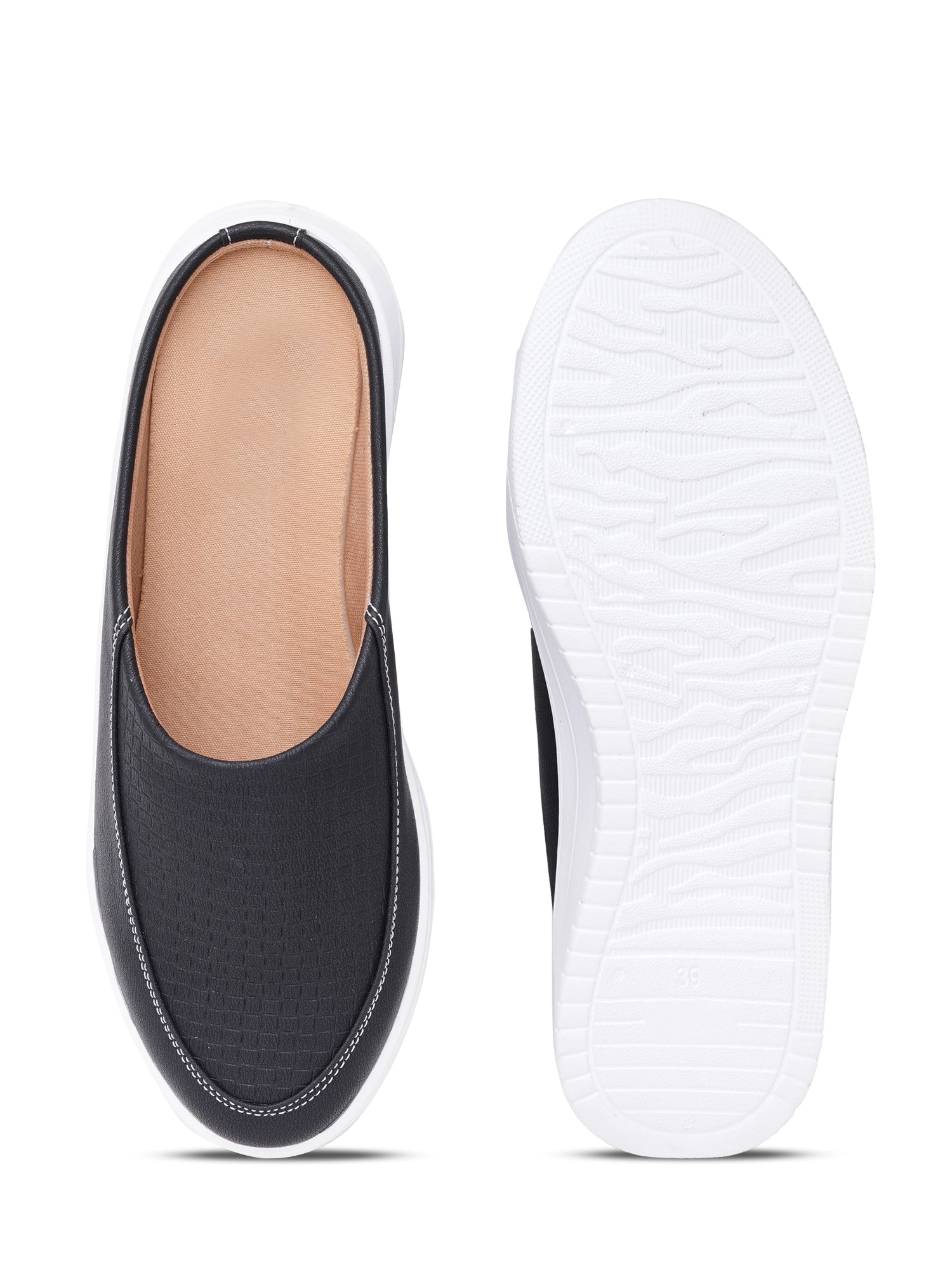 Texture Ease Slip-Ons Platform Slip-On Sneakers