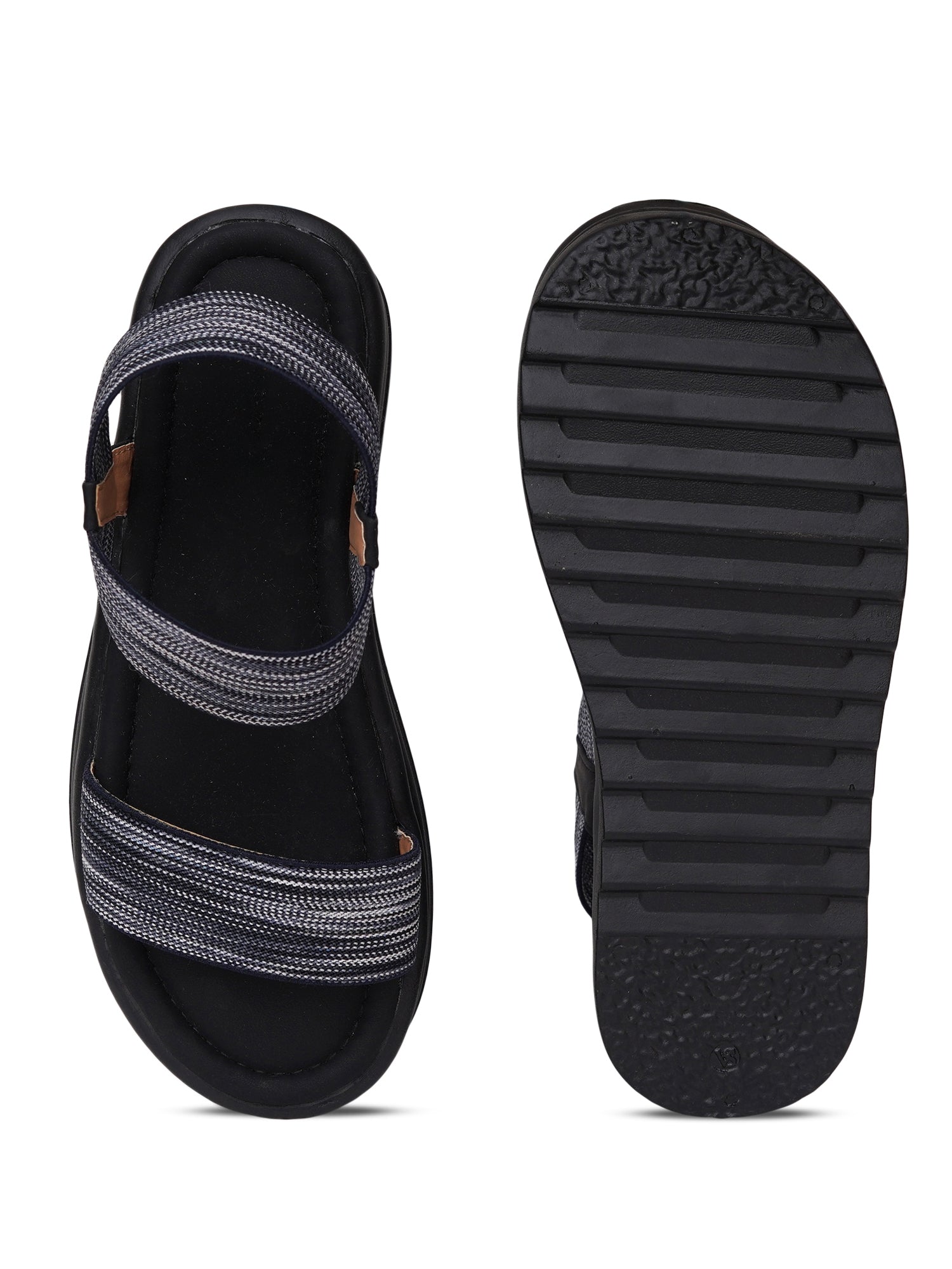 Elastic Cross-Strap Comfort Sandals