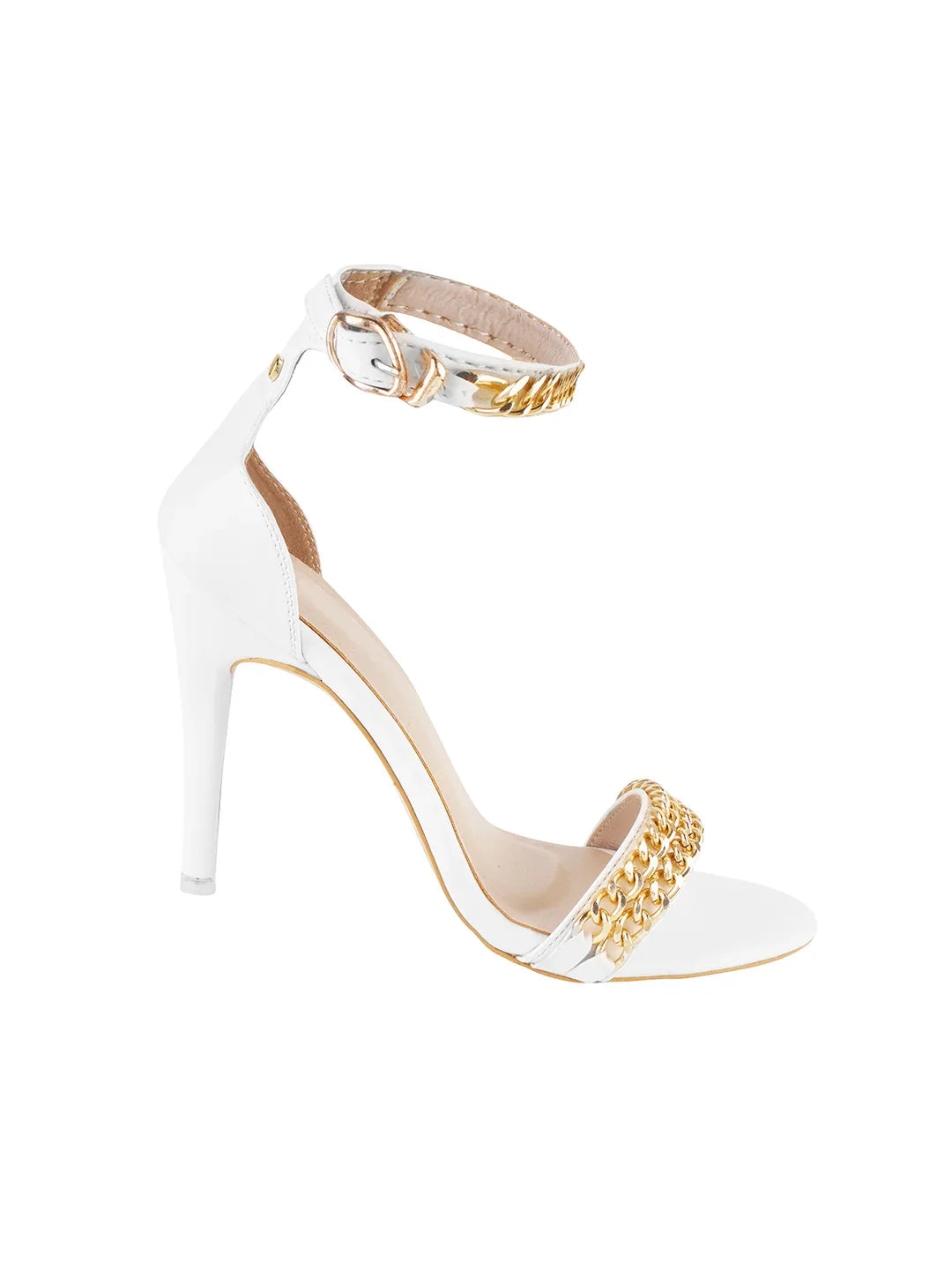 Elegant Ankle Chain Stiletto Sandals