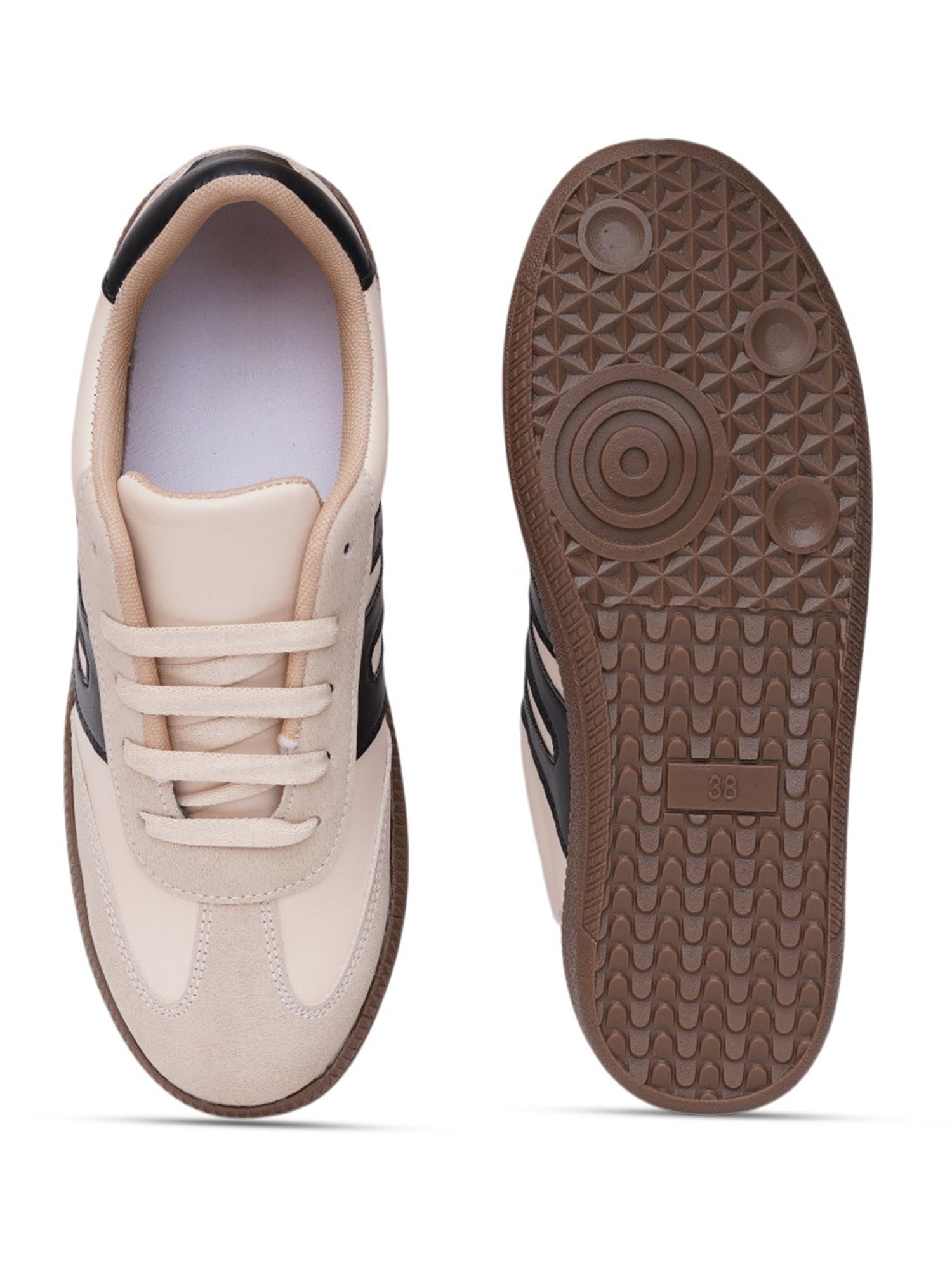 Classic Casual Everyday Comfort Stripe Retro Sneakers