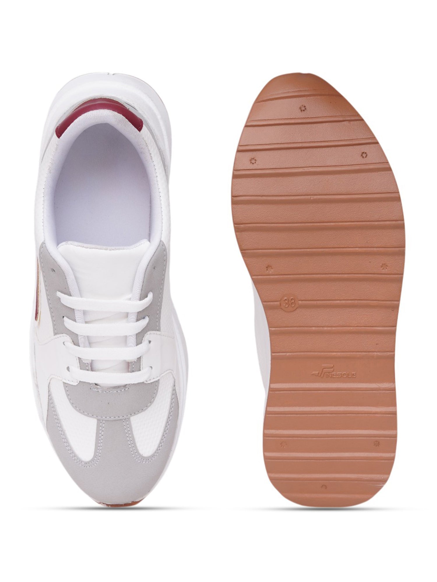 Nuvexa Neutral Chunky Casual Sneakers