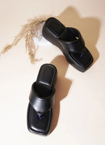 Daily Wear Cushioned Wedge Slippers