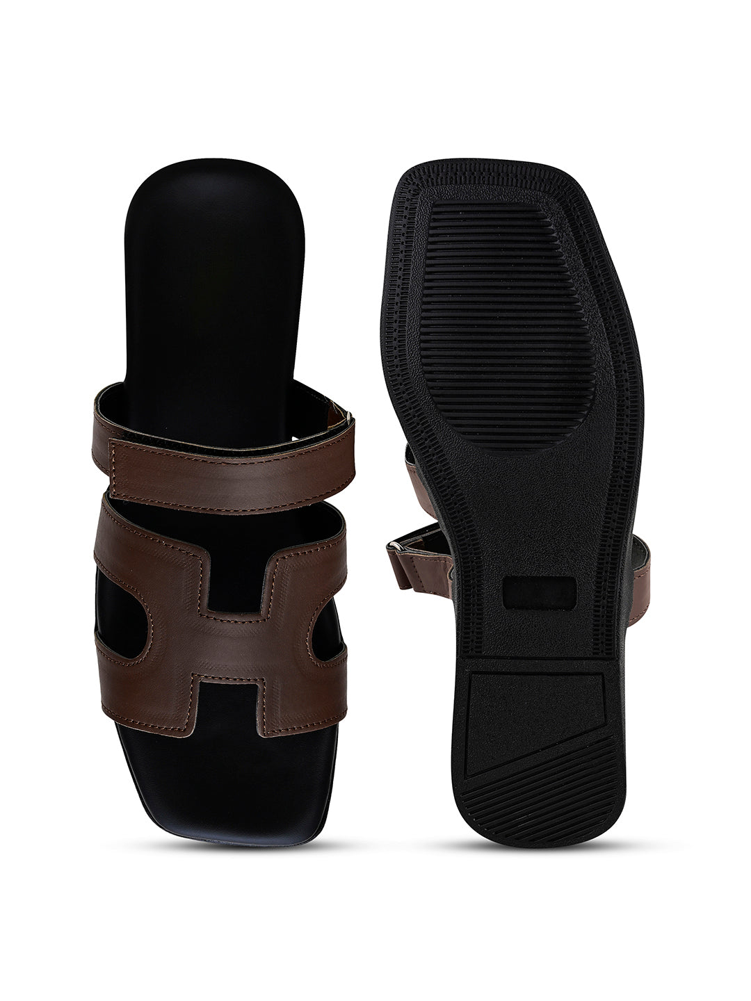 Premium H-Cut Comfort Slide Flat Sandals