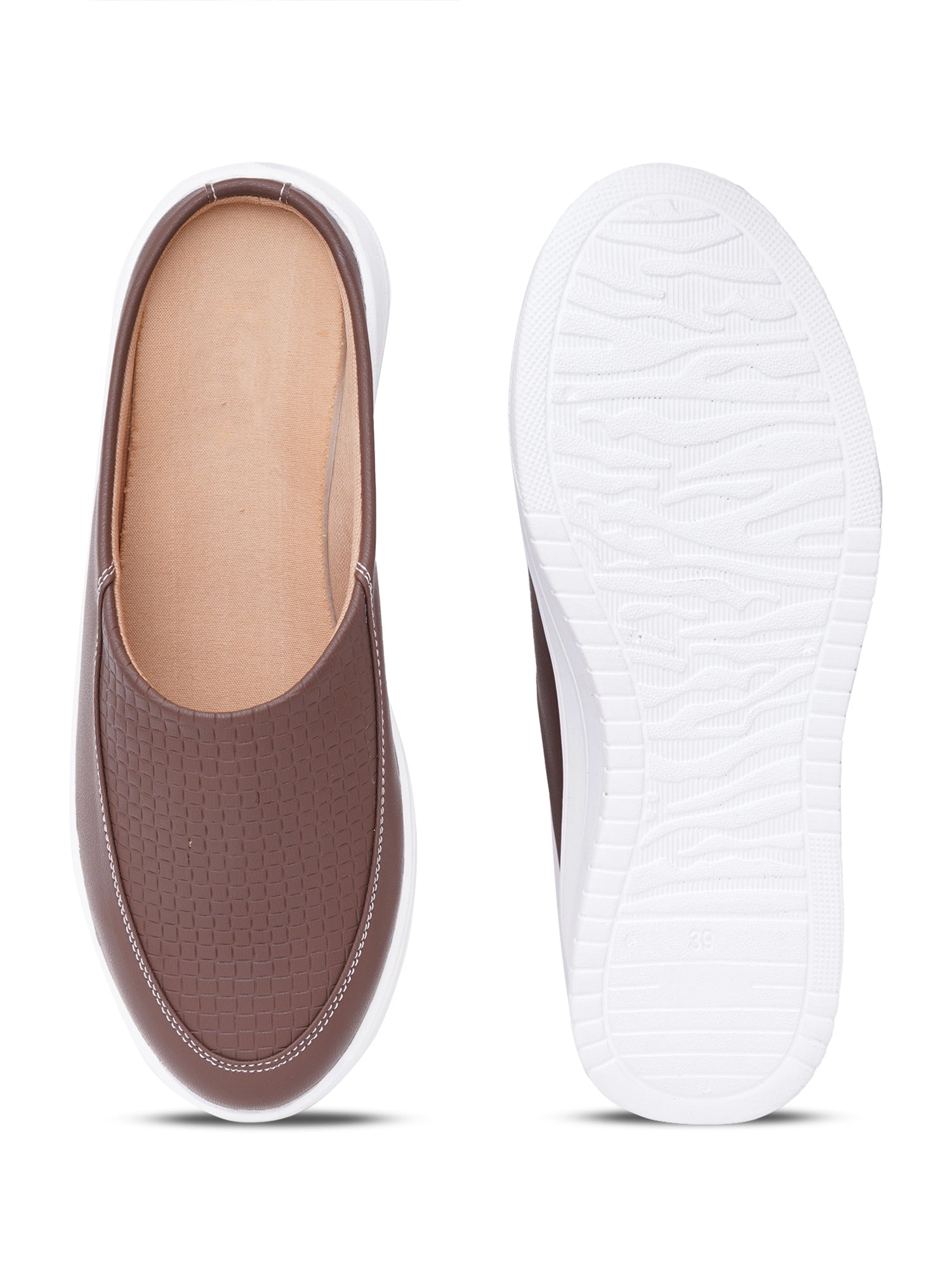 Texture Ease Slip-Ons Platform Slip-On Sneakers