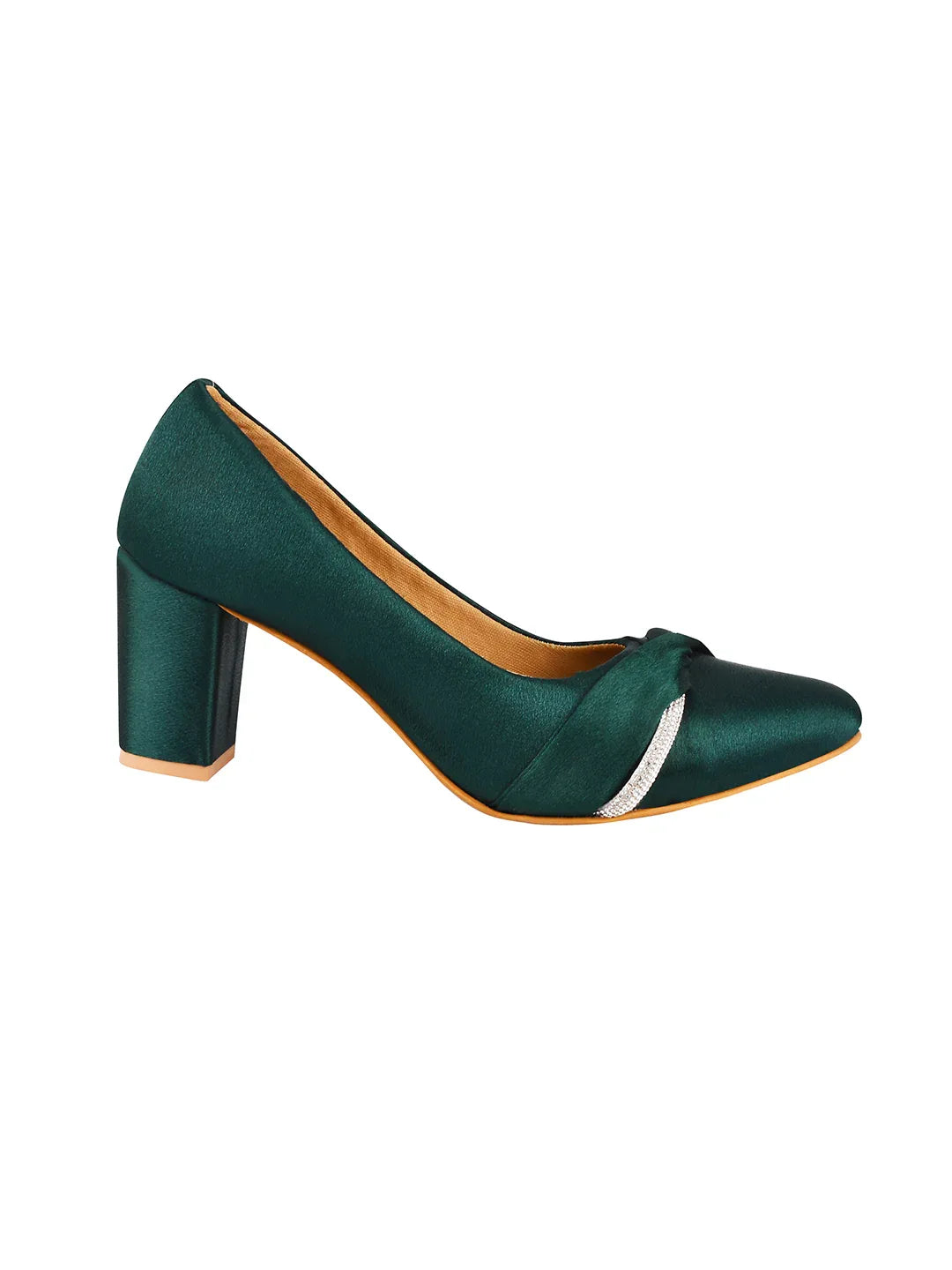 Classic Pointed-Toe Block Heels