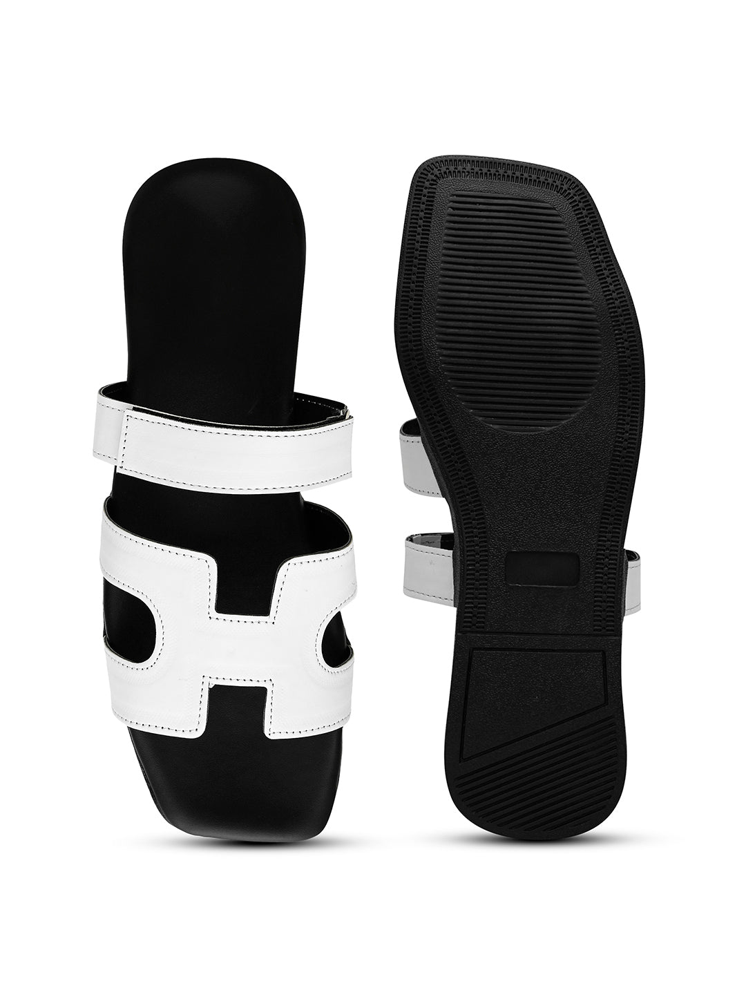 Premium H-Cut Comfort Slide Flat Sandals