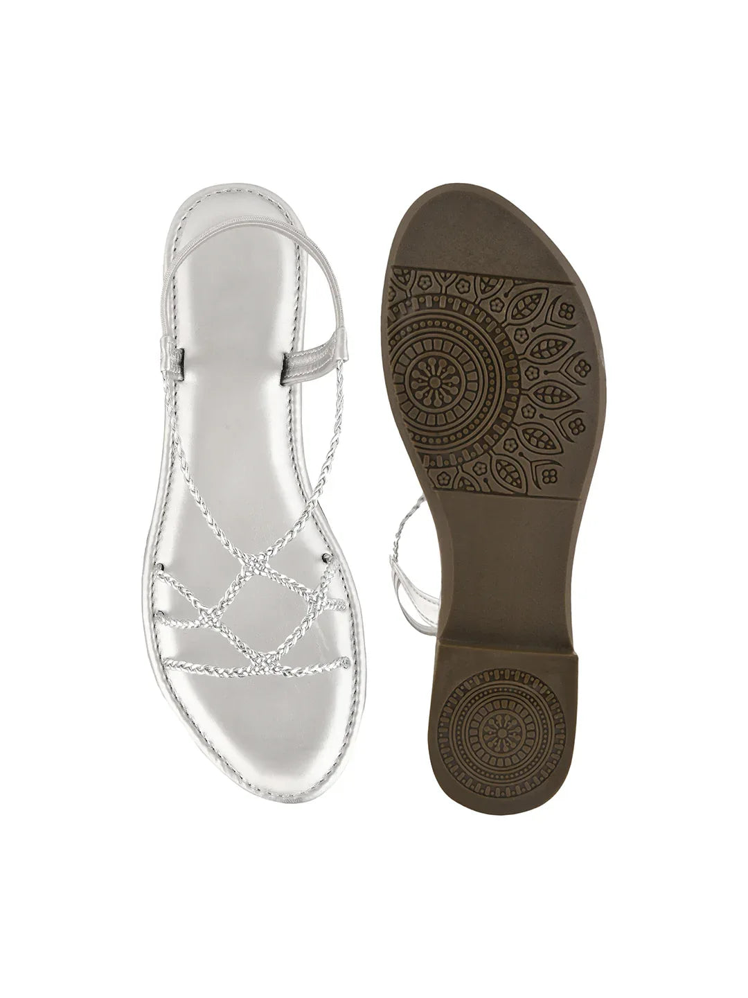 Chic Braided Strap Comfort Sandals