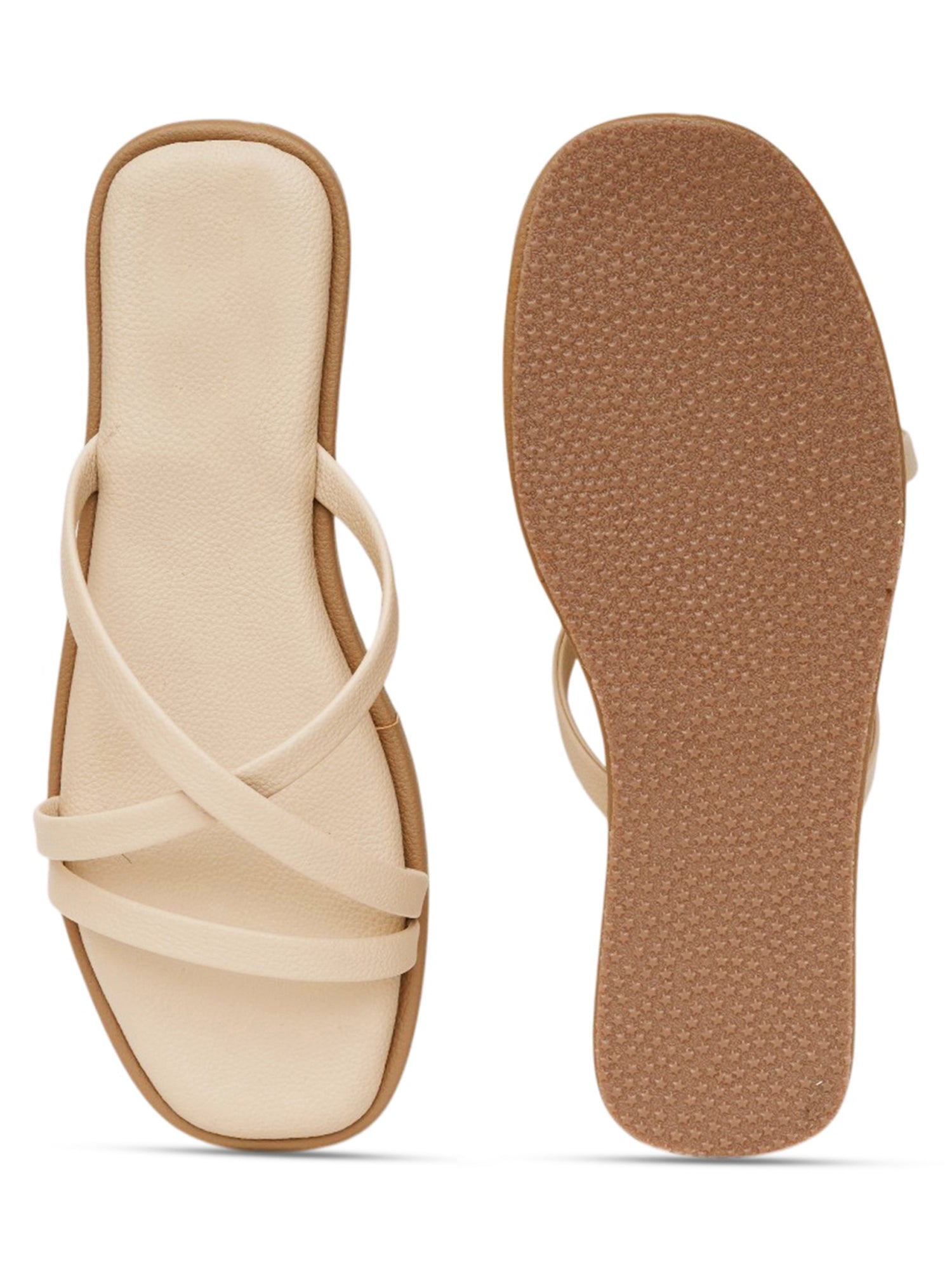 Modern Stylish Multi-Strap Flat Sandals