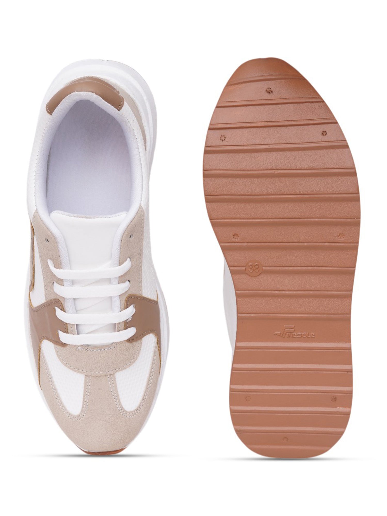 Nuvexa Neutral Chunky Casual Sneakers