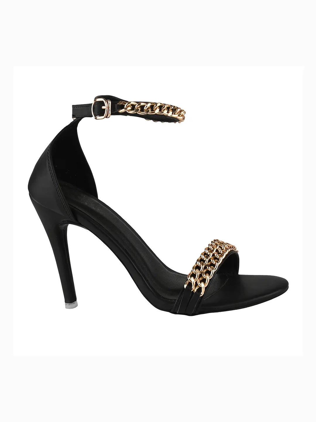 Elegant Ankle Chain Stiletto Sandals