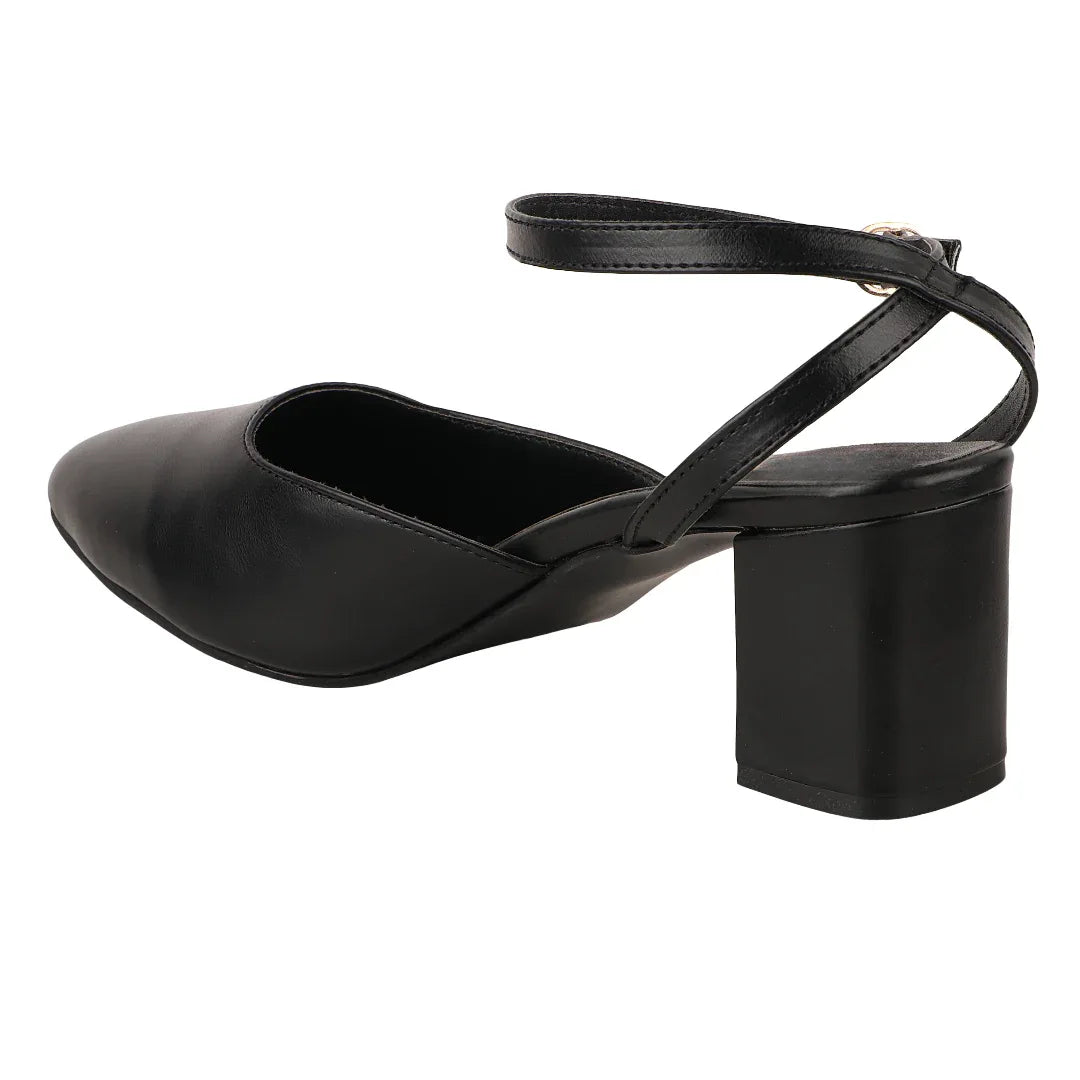 Classic Closed-Toe Block Heels