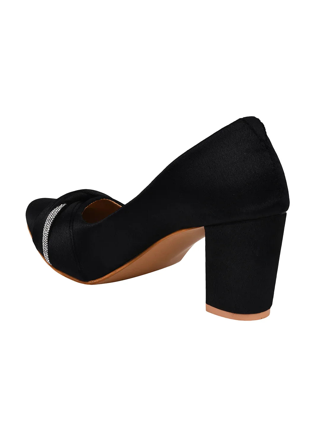 Classic Pointed-Toe Block Heels