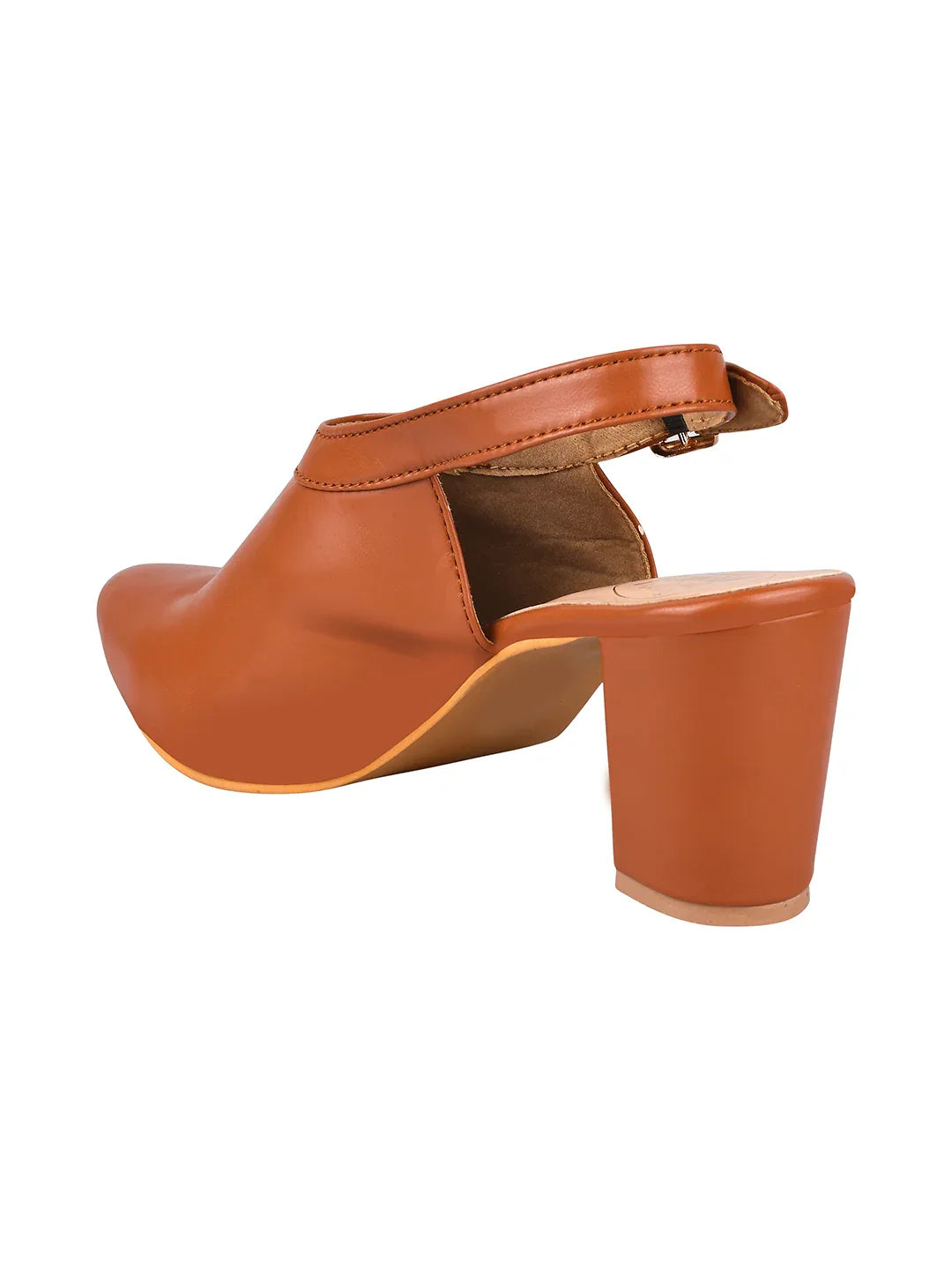 Classic Slingback Block Heel Shoes