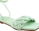 Urban Knot Ankle-Tie Sandals