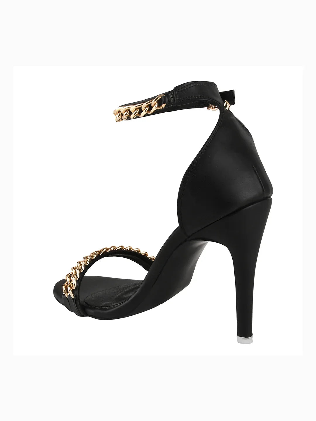 Elegant Ankle Chain Stiletto Sandals