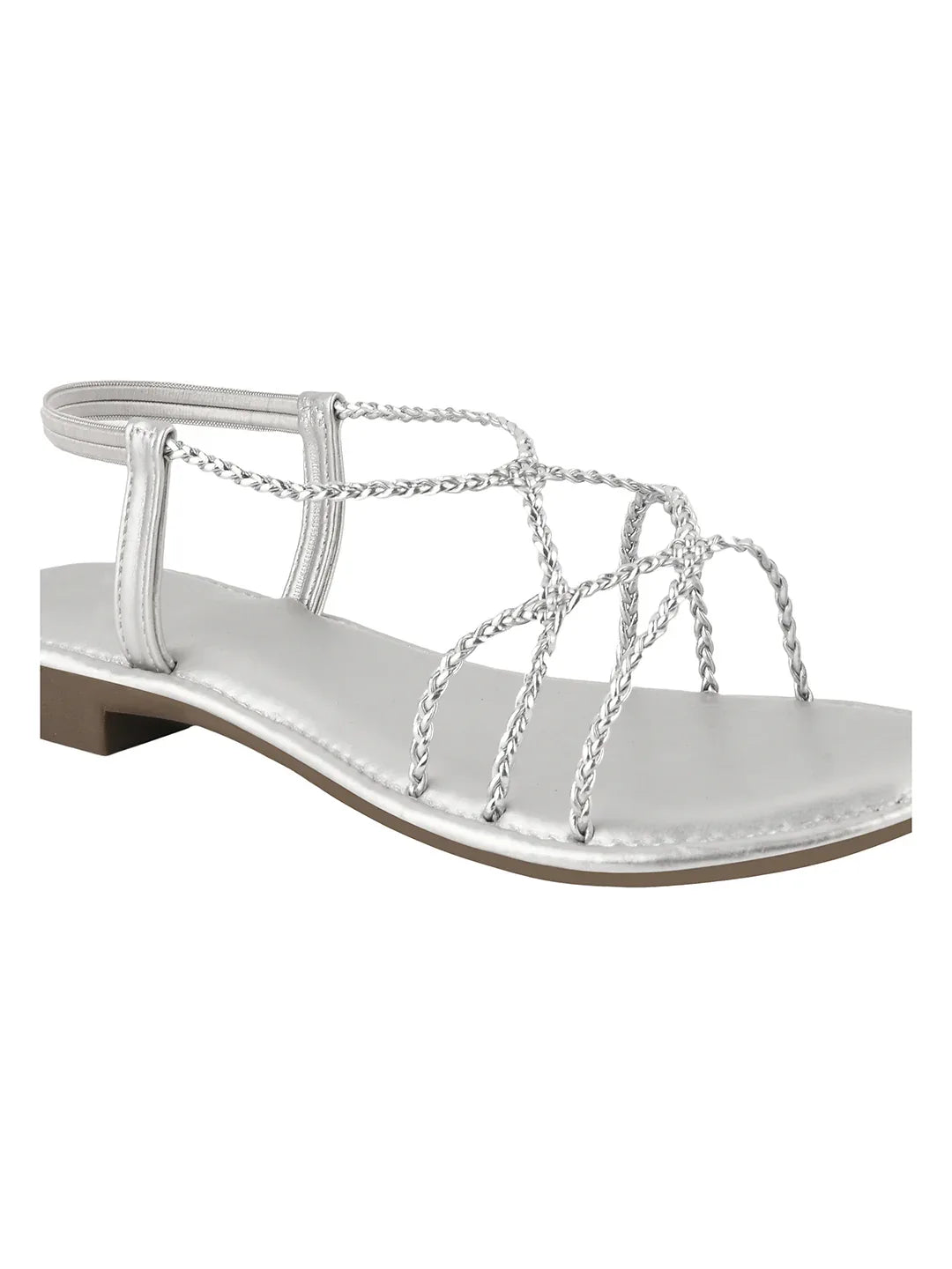 Chic Braided Strap Comfort Sandals