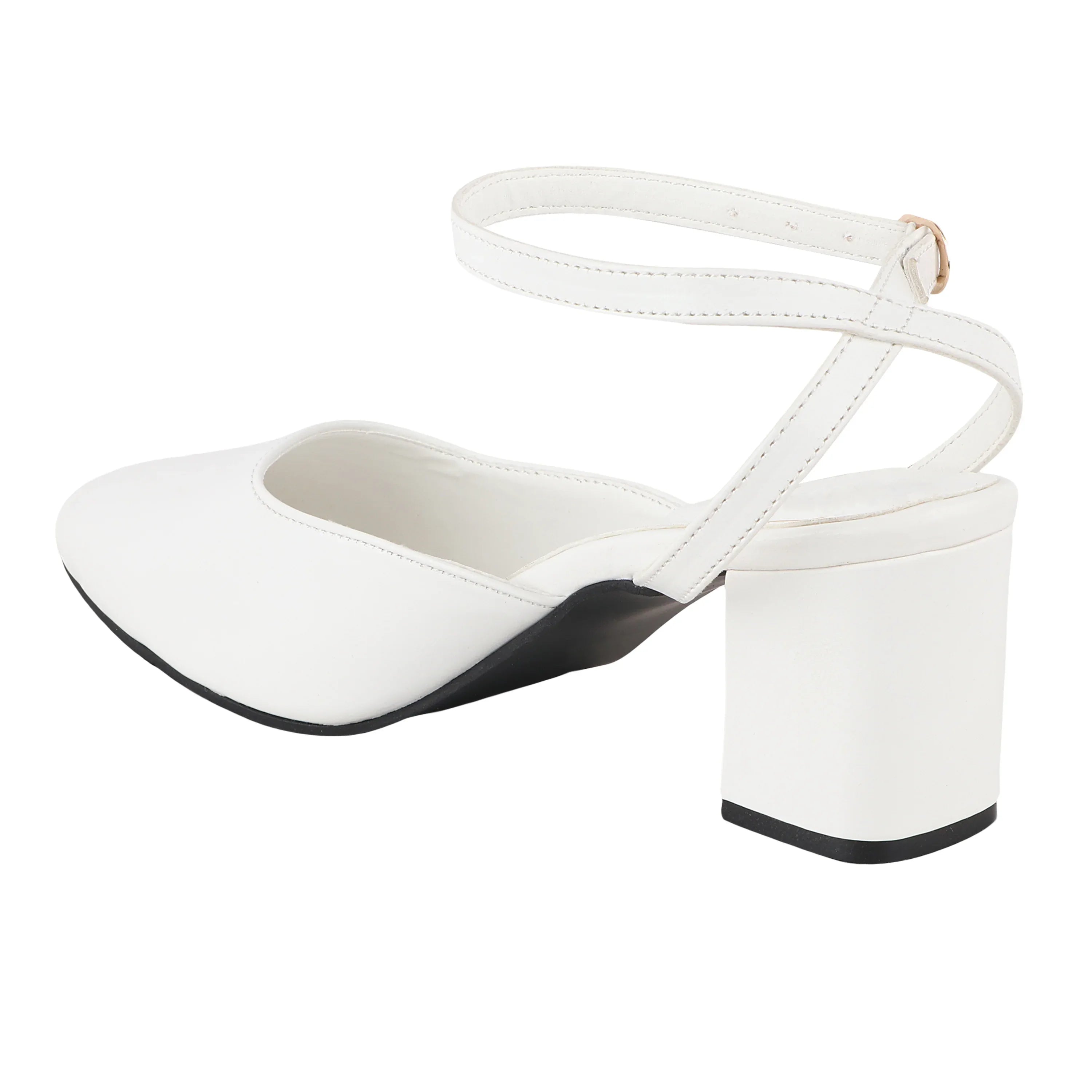Classic Closed-Toe Block Heels
