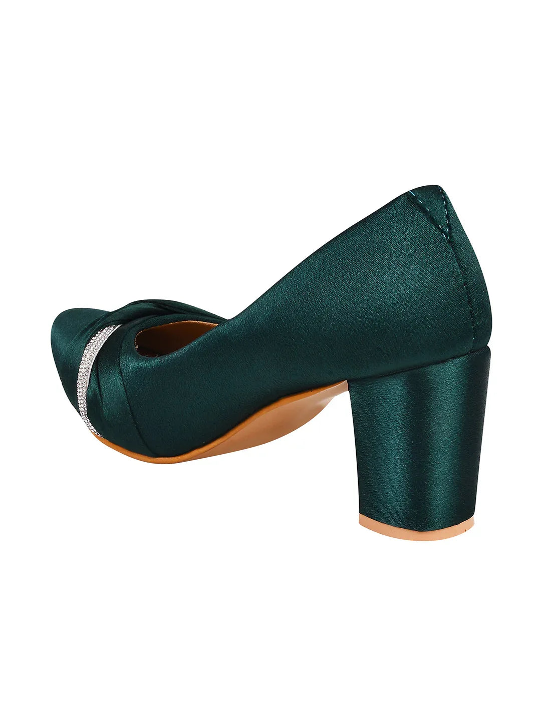 Classic Pointed-Toe Block Heels