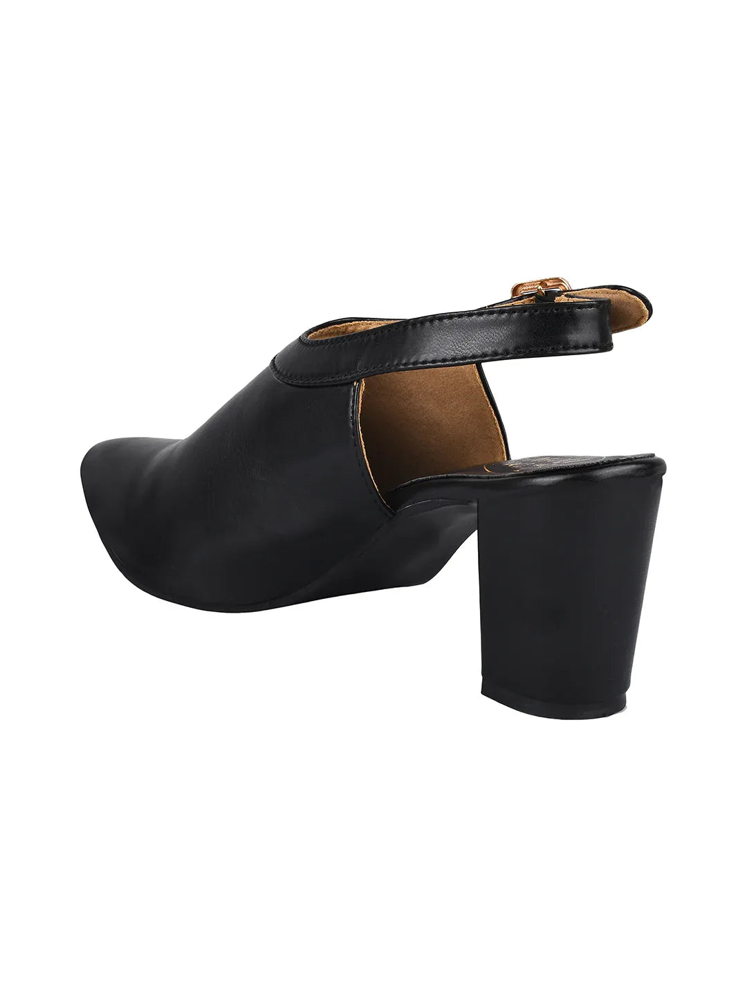 Classic Slingback Block Heel Shoes