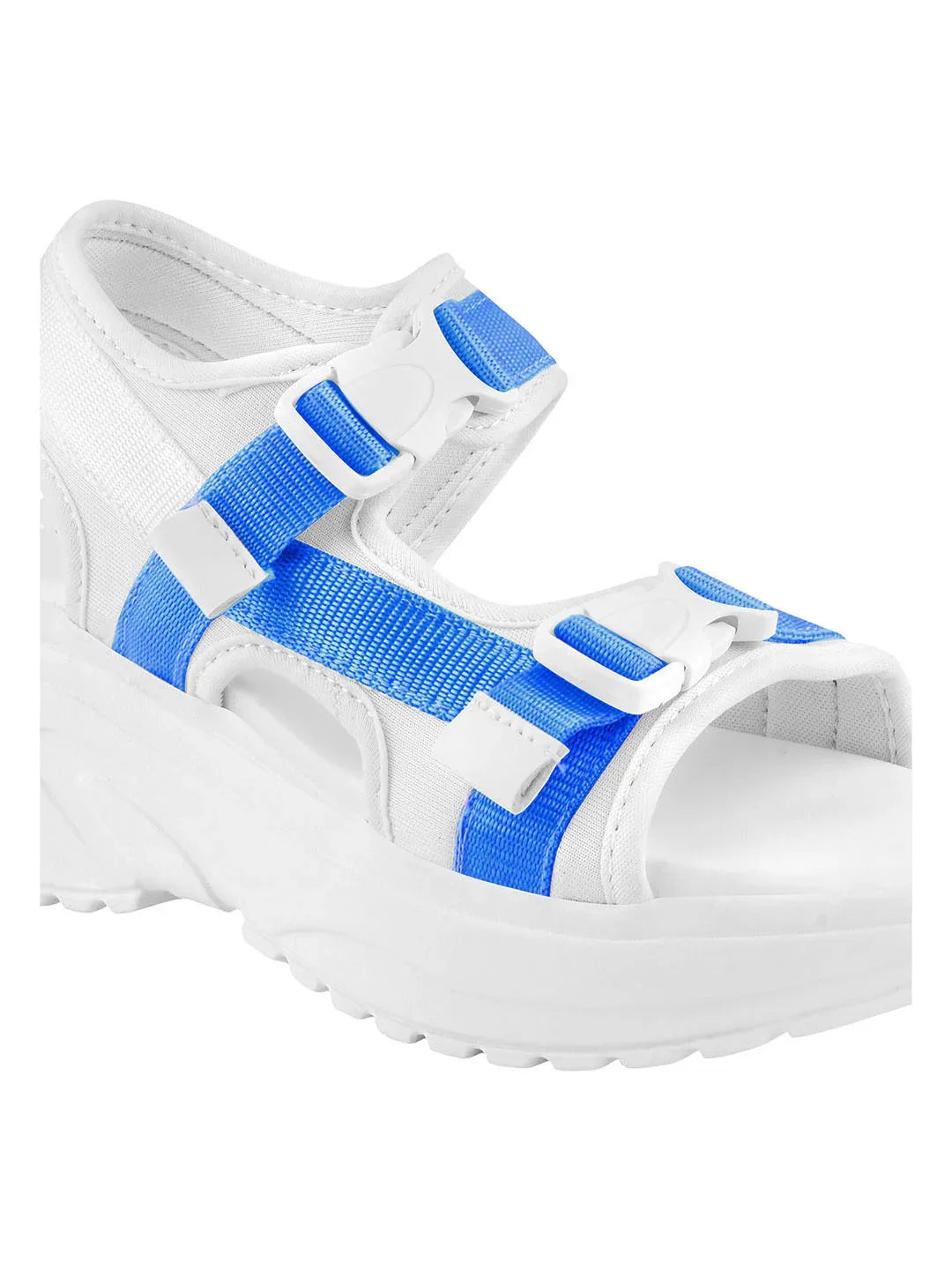 Trendy Sports Style Platform Sandals