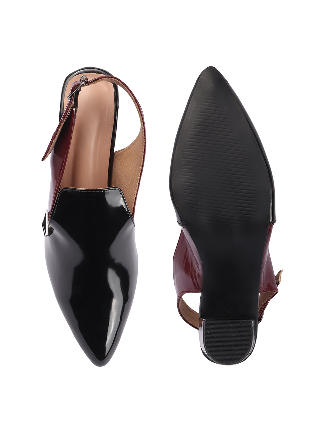 Stylish Pointed Toe Slingback Mules for Women