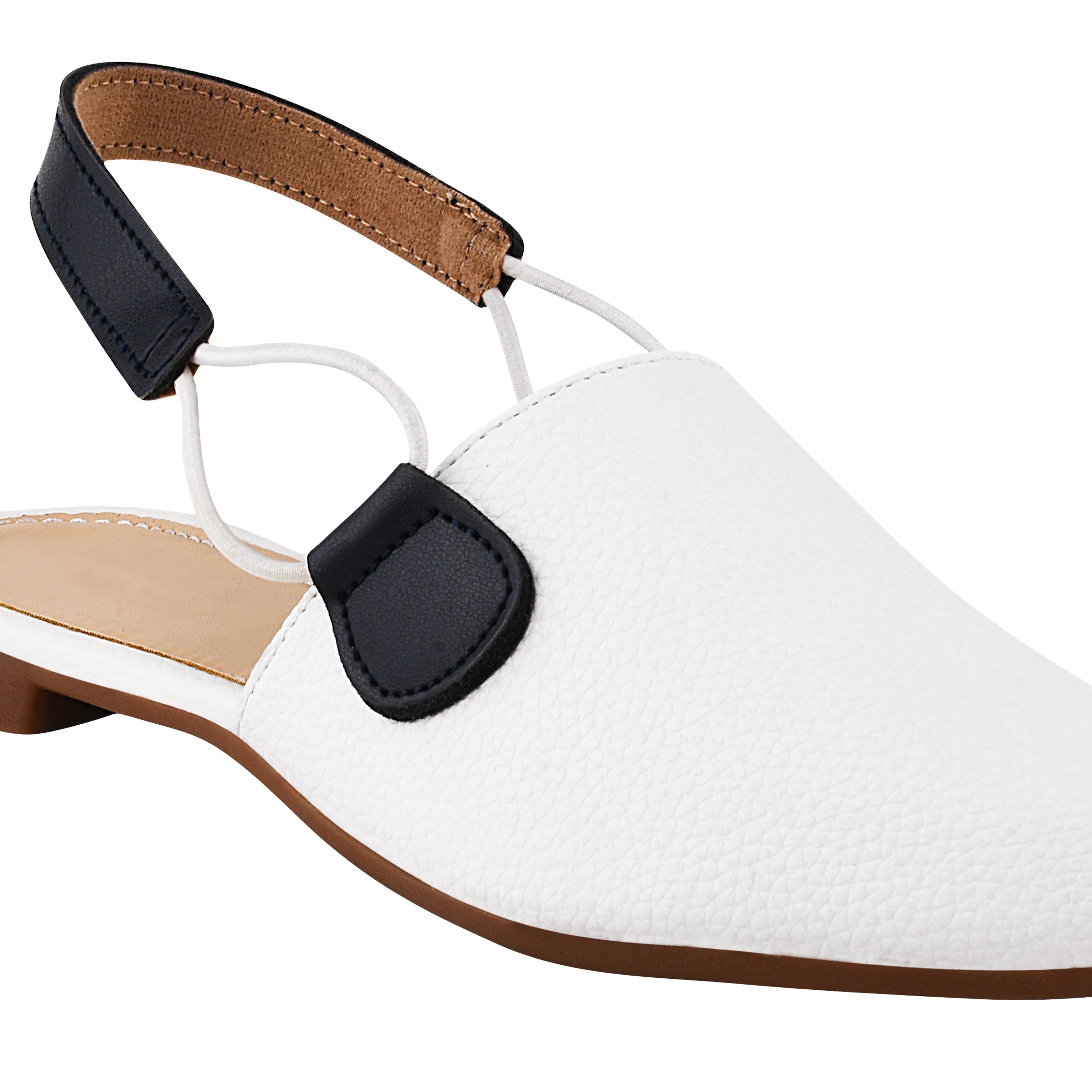 Modern Slingback Mule Flats with Pointed Toe