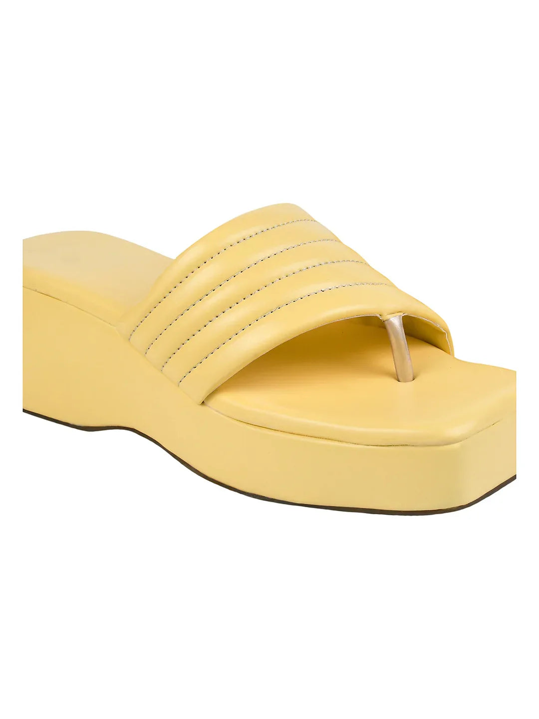 Comfort Curve Padded Wedge Slides