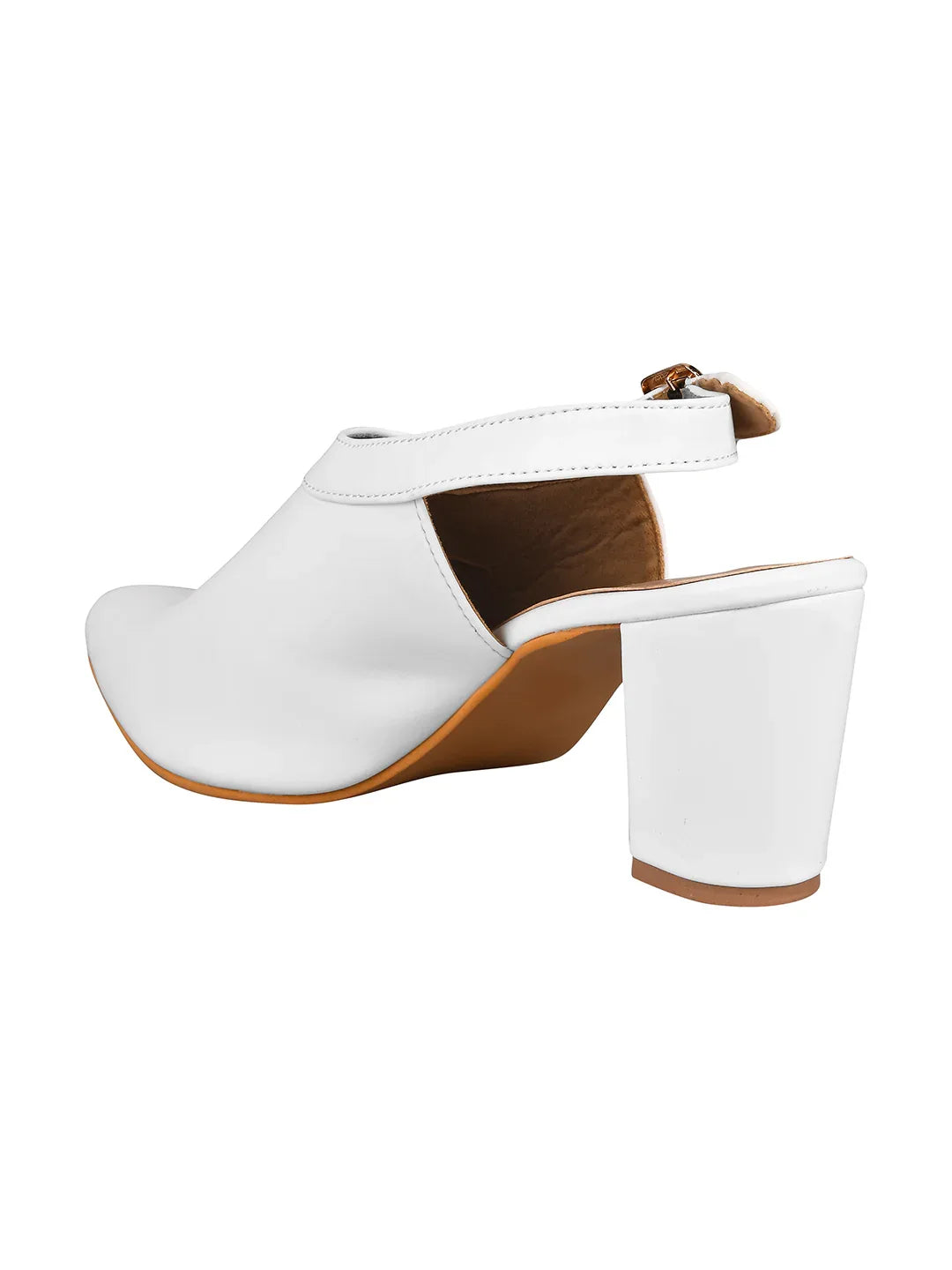 Classic Slingback Block Heel Shoes
