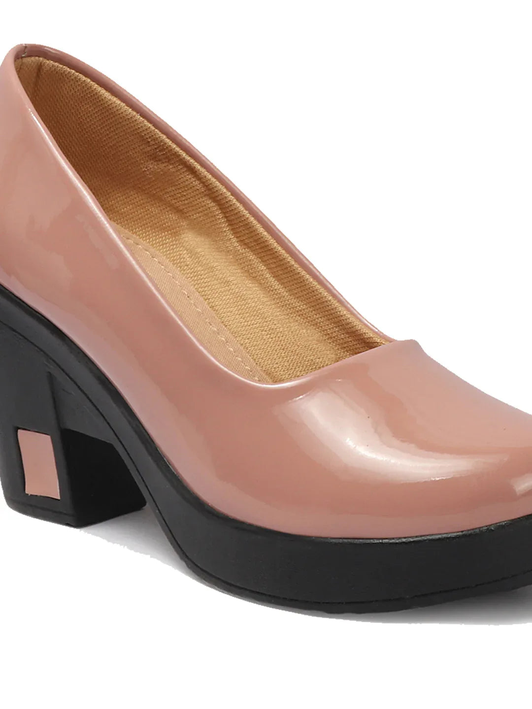 Classic Block Heel Work Pumps