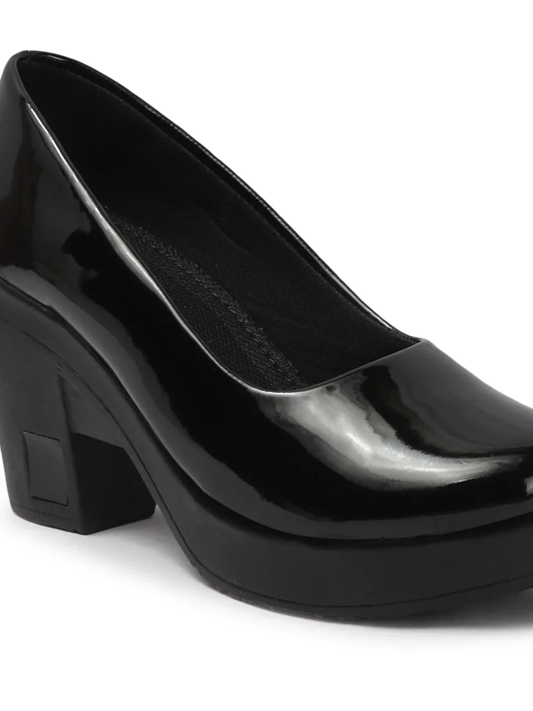 Classic Block Heel Work Pumps