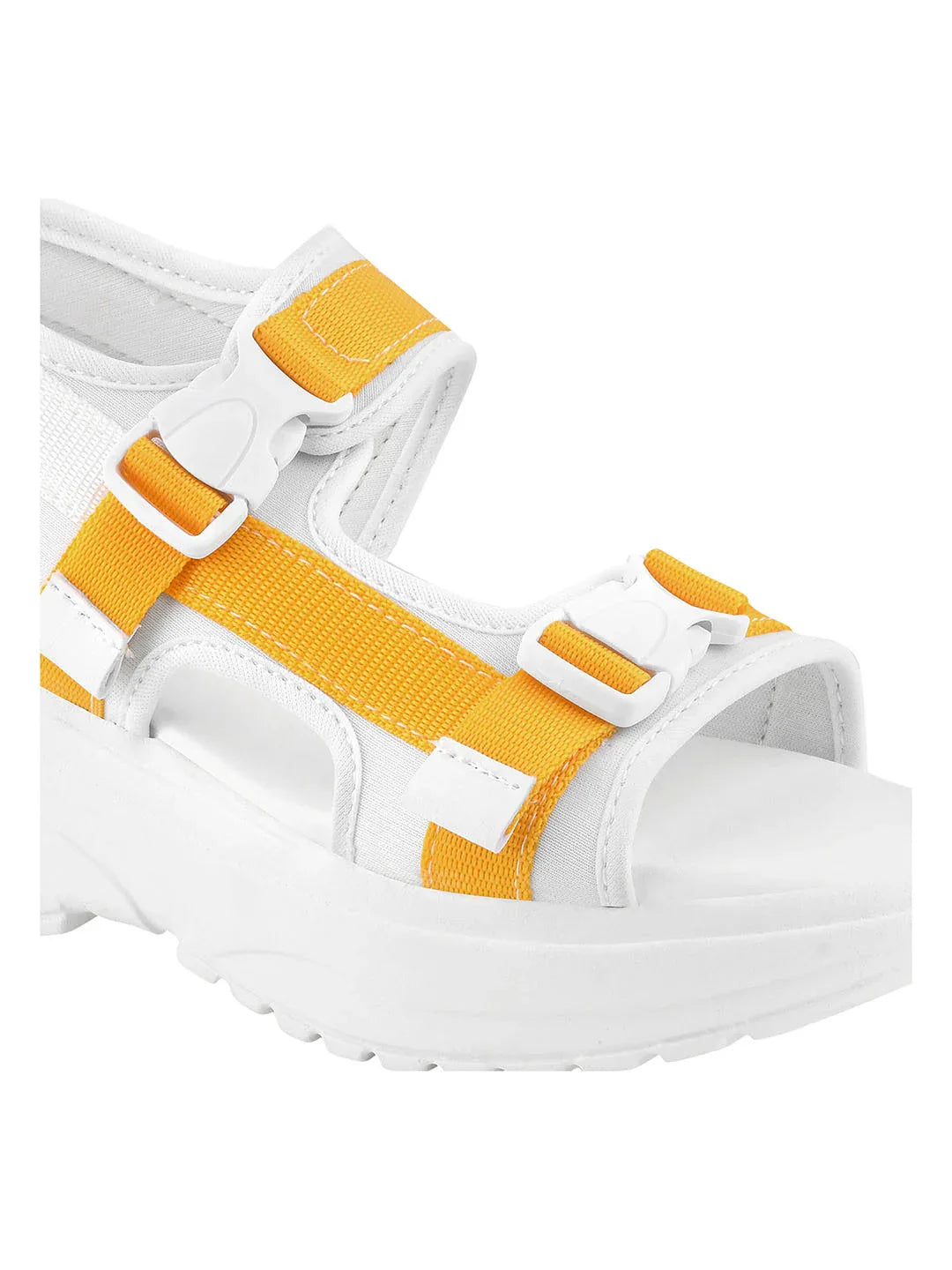 Trendy Sports Style Platform Sandals