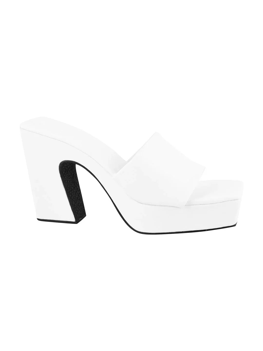 Chunky Rise Block Heel