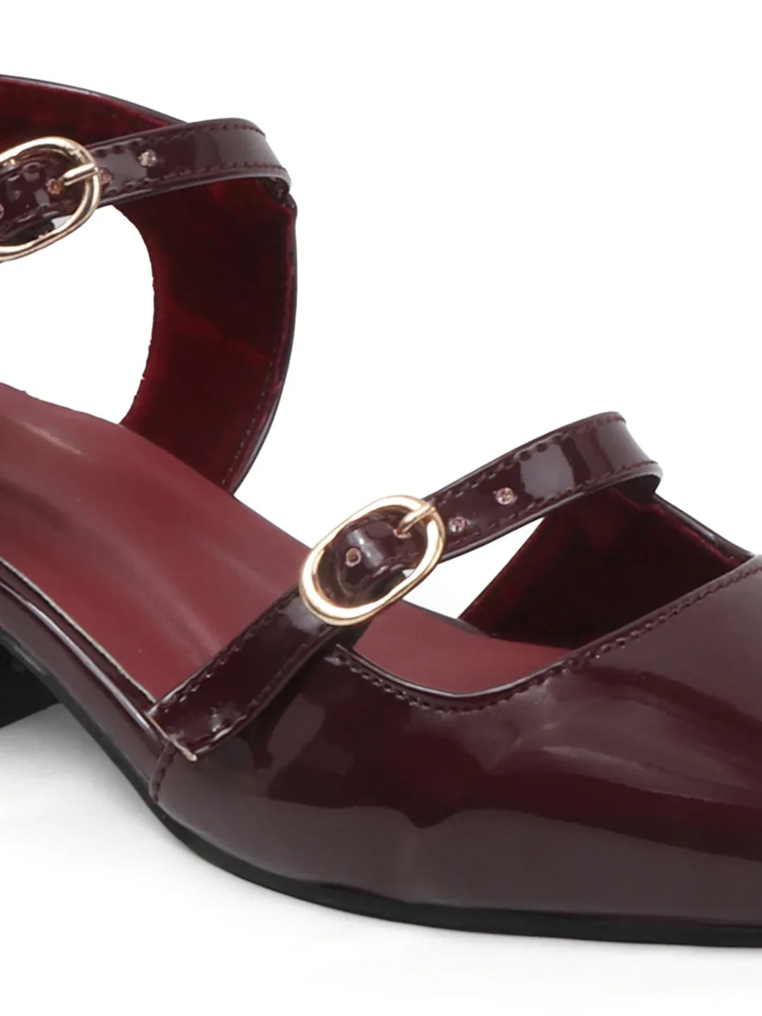Classic Mary Jane Slingback Block Heels