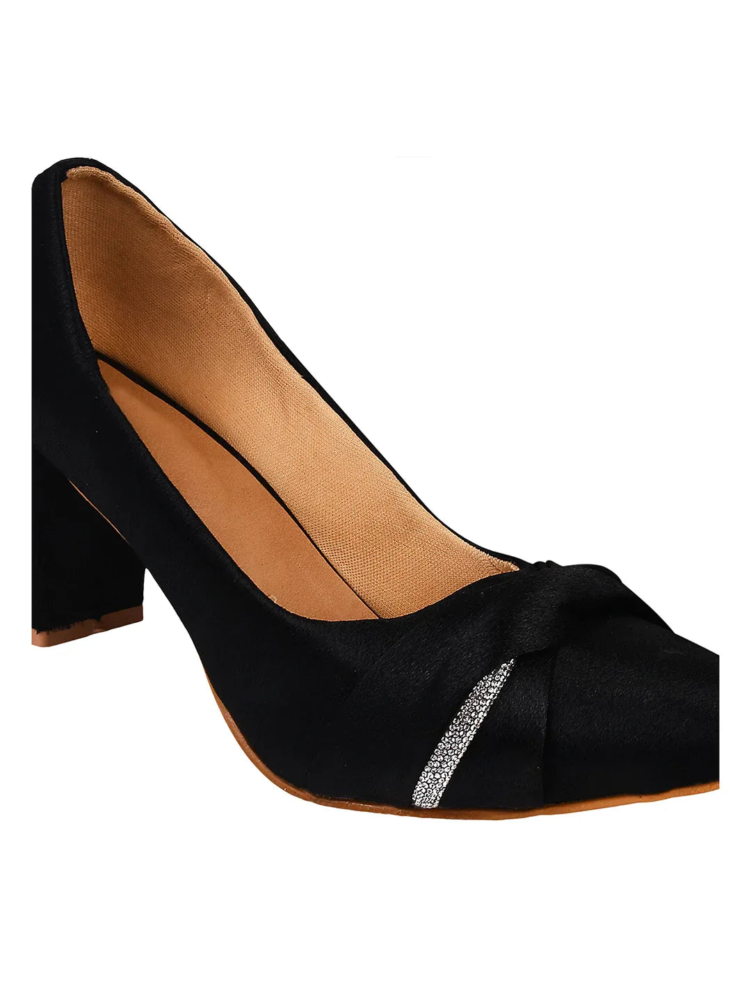 Classic Pointed-Toe Block Heels