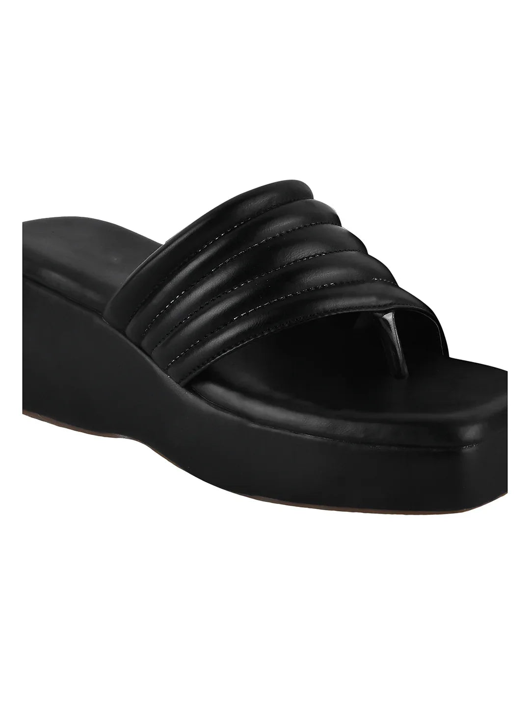 Comfort Curve Padded Wedge Slides