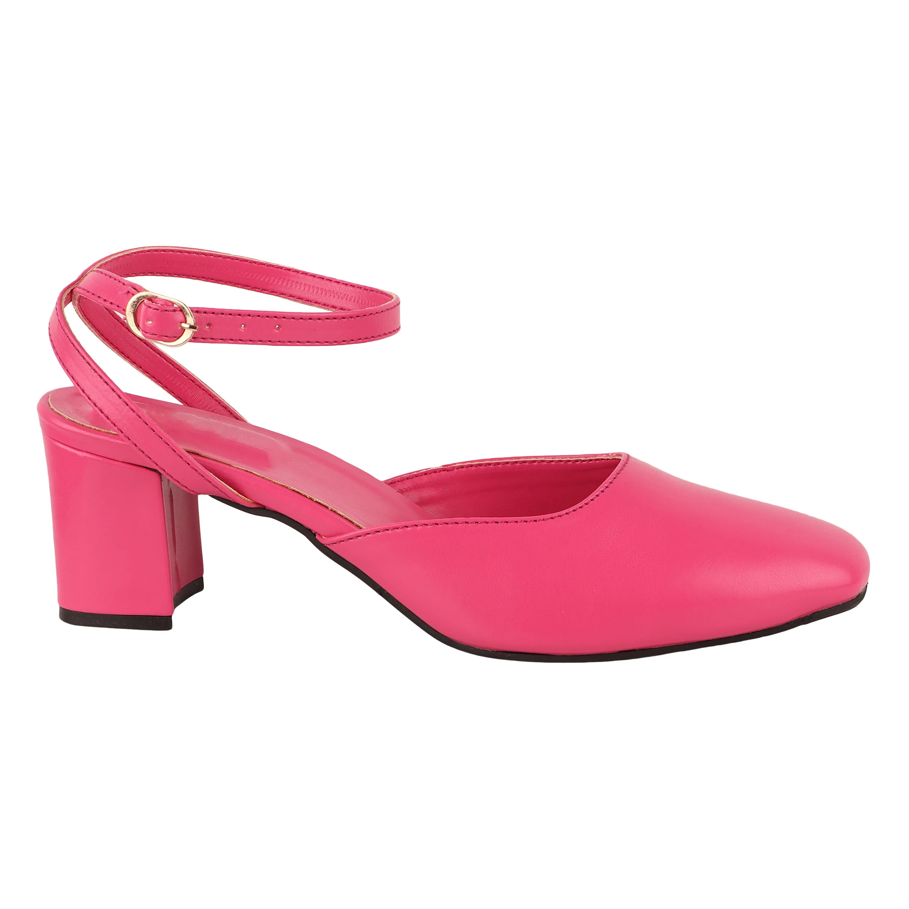 Classic Closed-Toe Block Heels