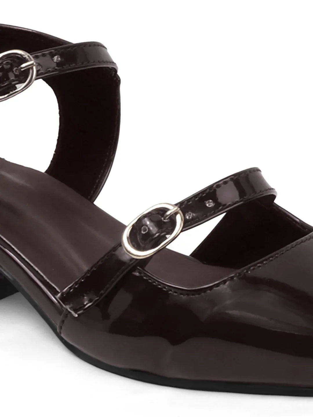 Classic Mary Jane Slingback Block Heels