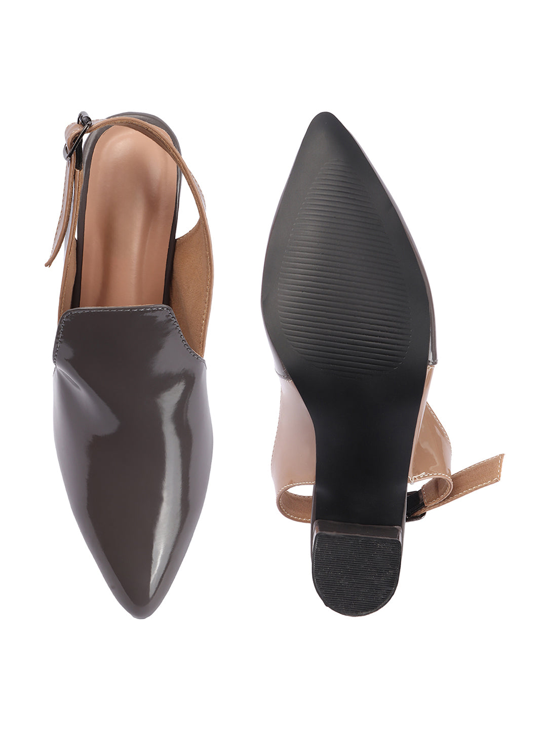 Stylish Pointed Toe Slingback Mules for Women