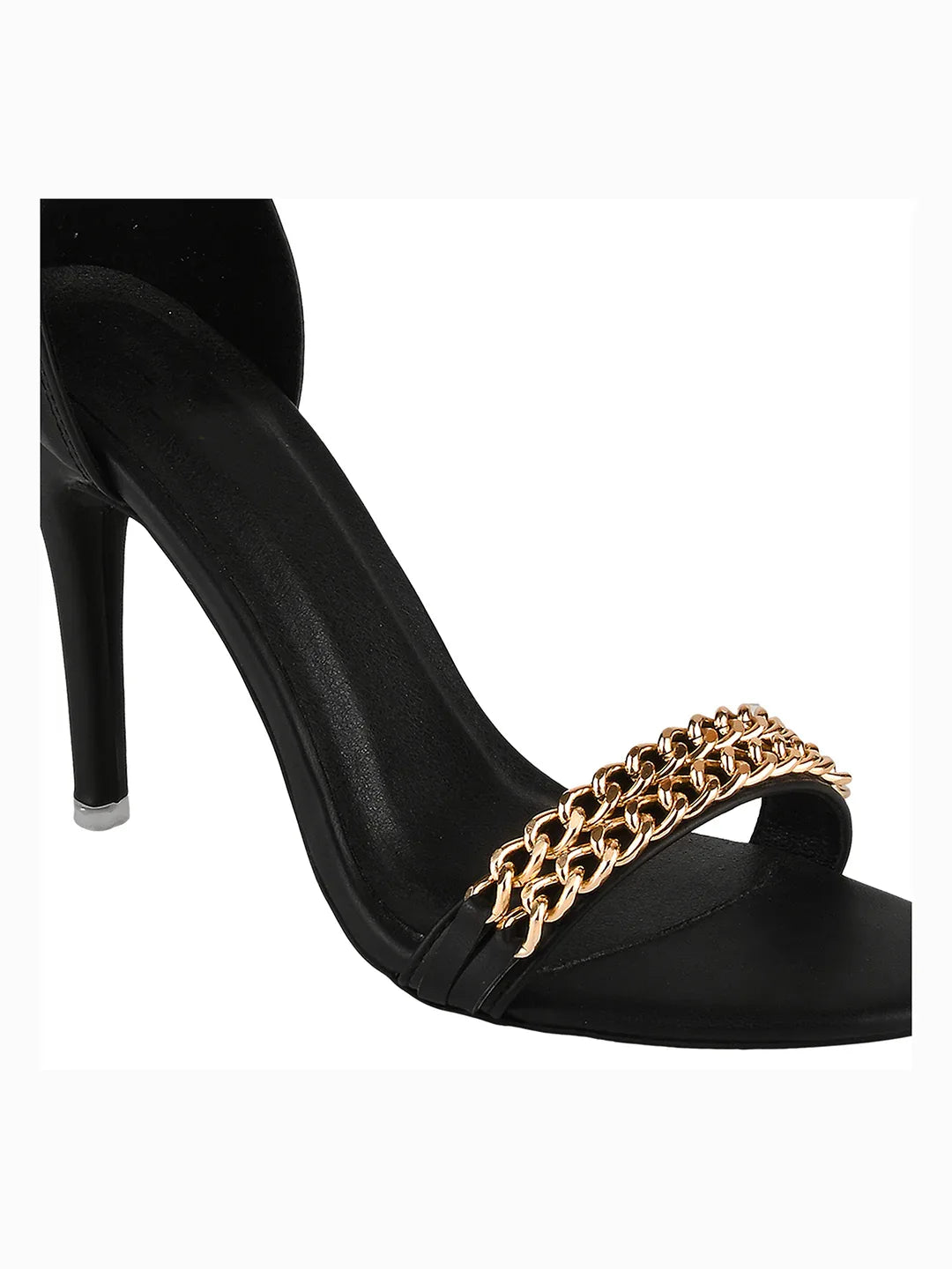 Elegant Ankle Chain Stiletto Sandals