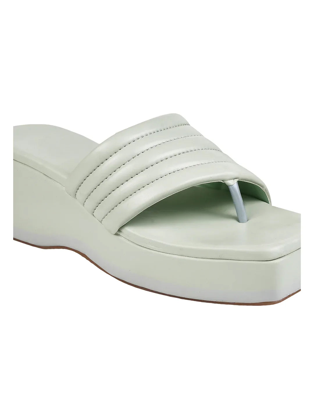 Comfort Curve Padded Wedge Slides