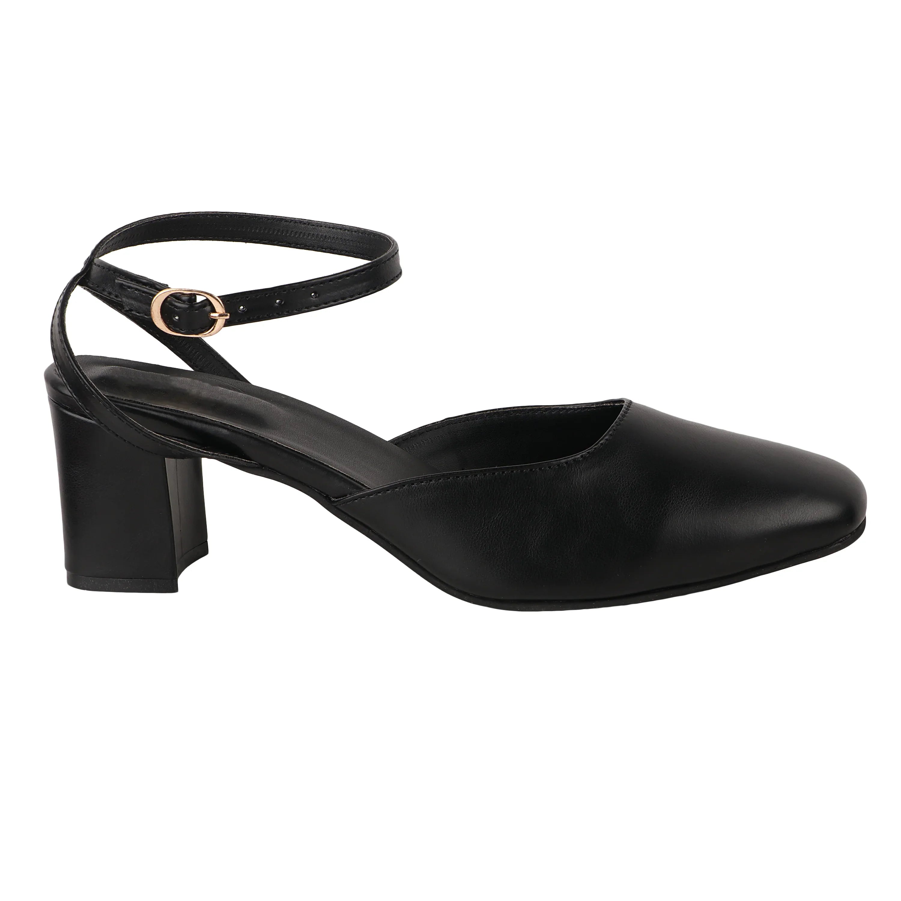 Classic Closed-Toe Block Heels