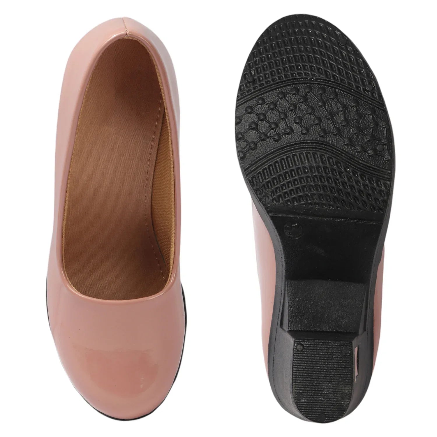 Classic Block Heel Work Pumps