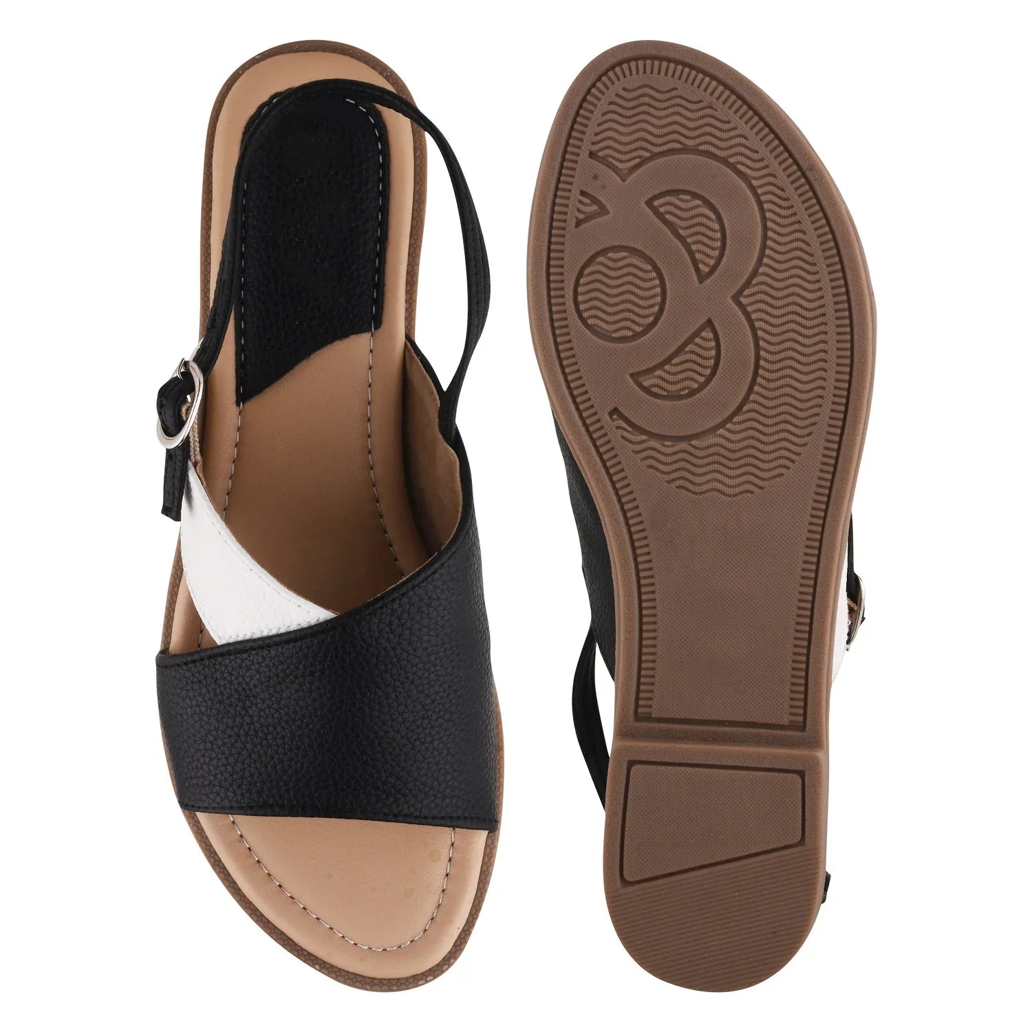 Minimal Colorblock Everyday Flats