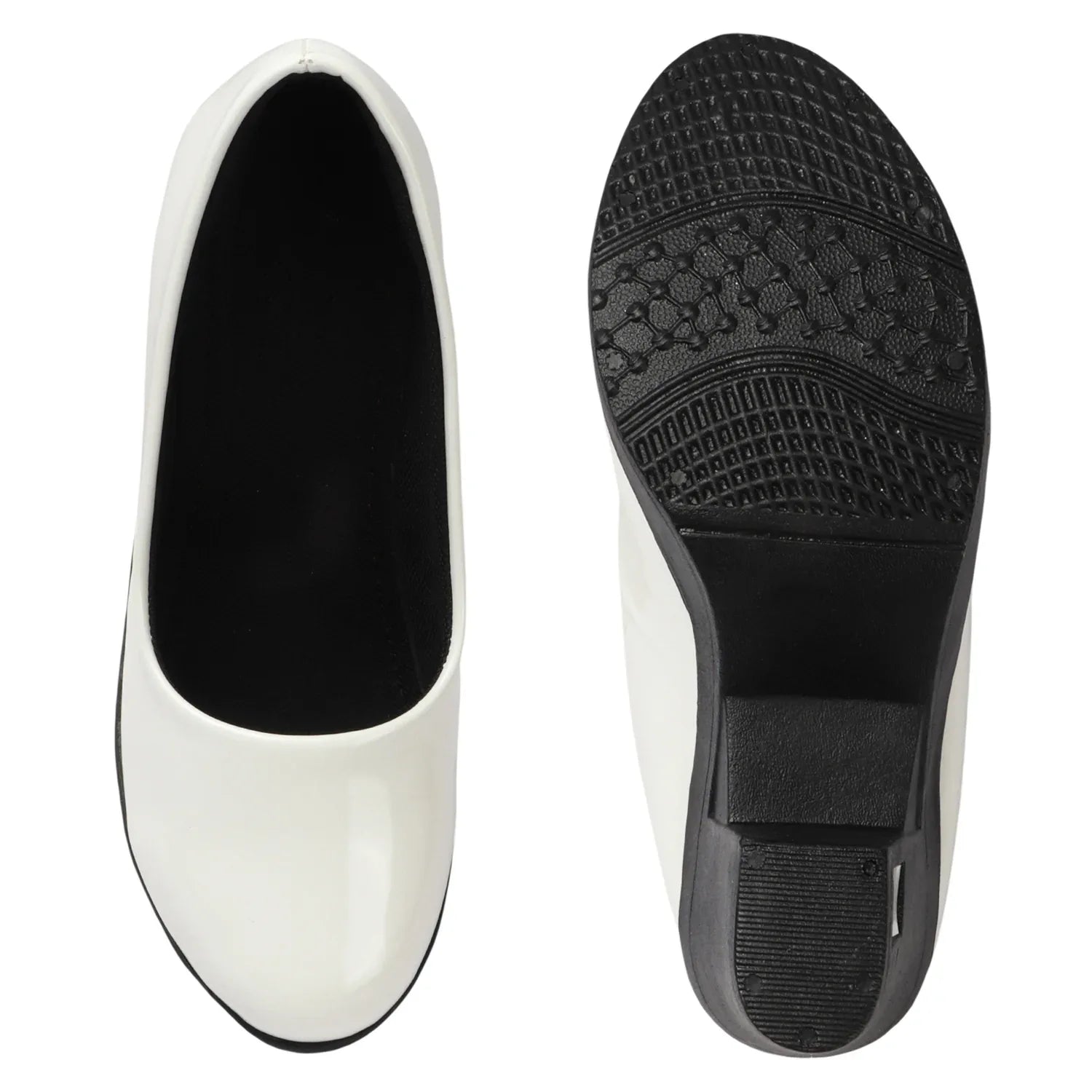 Classic Block Heel Work Pumps