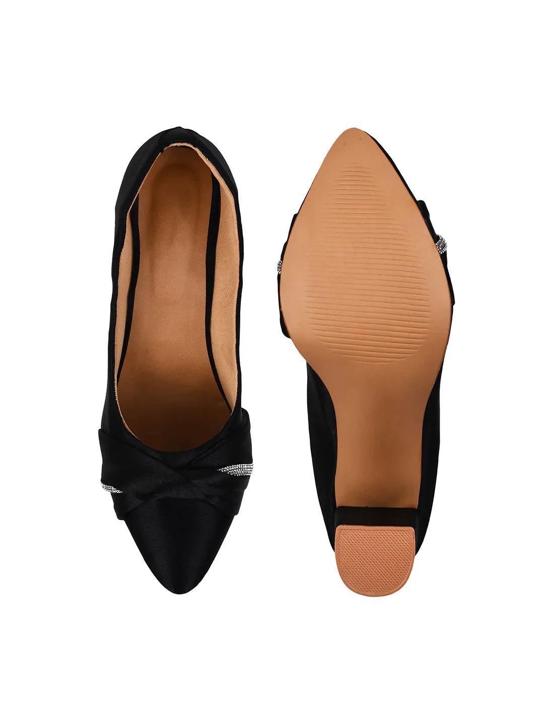 Classic Pointed-Toe Block Heels